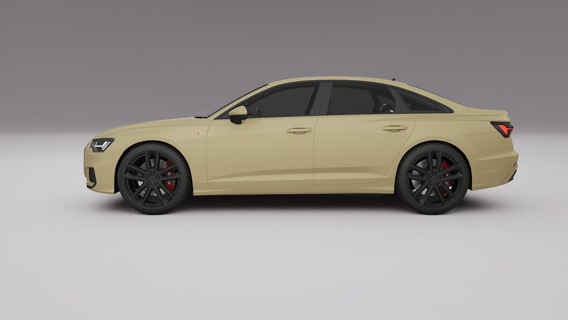 Audi A6 S-Line C8 TPU Paint Protection Film | SAND Color Change PPF Full Pre-Cut Kit