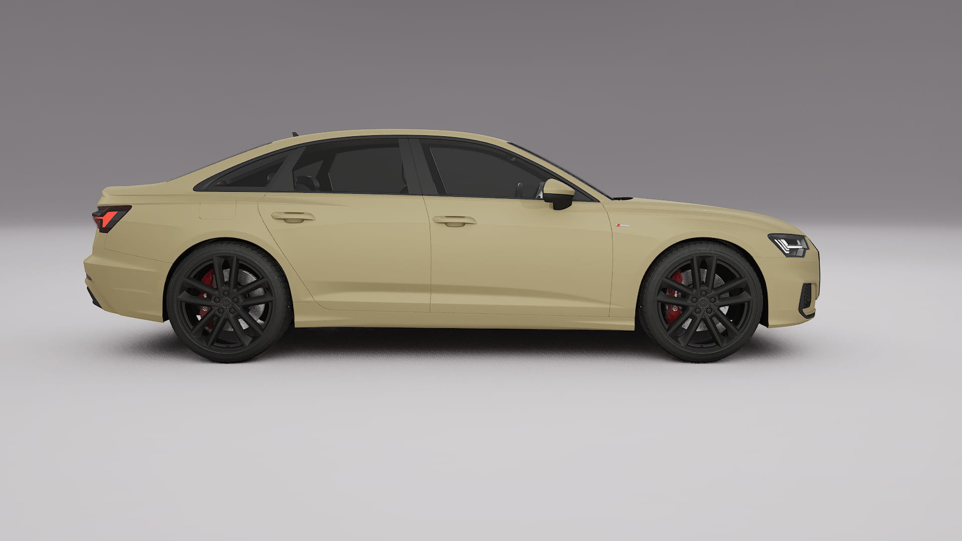 Audi A6 S-Line C8 TPU Paint Protection Film | SAND Color Change PPF Full Pre-Cut Kit
