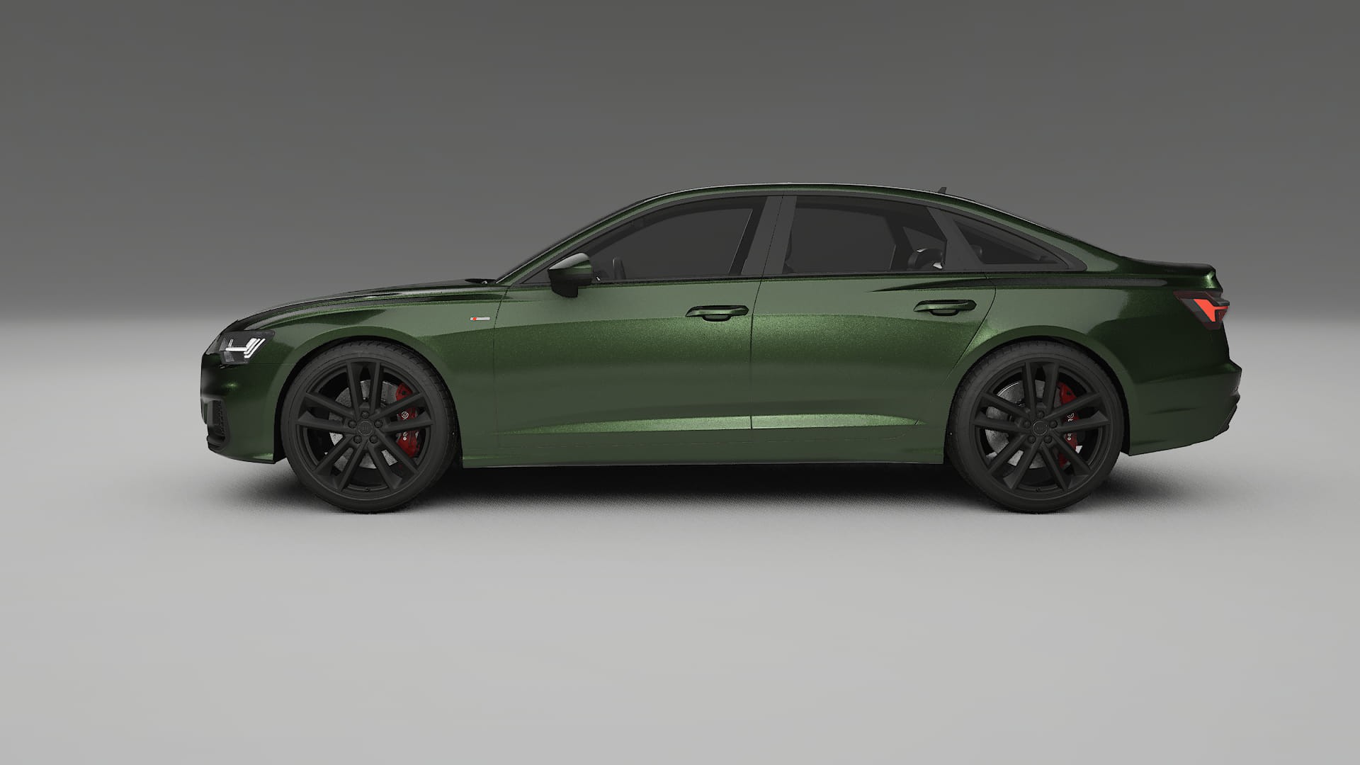 Audi A6 S-Line C8 TPU Paint Protection Film | LAGOON Color Change PPF Full Pre-Cut Kit