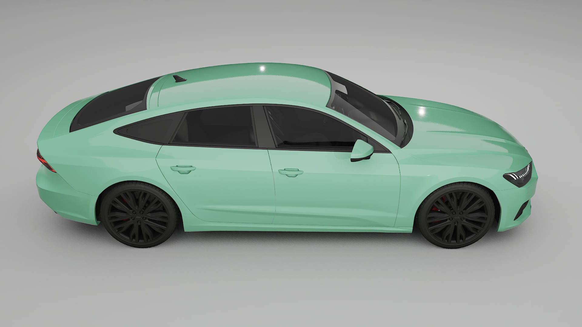 Audi A7 C8 Sportback prefacelift pre-LCI TPU Paint Protection Film | DUSTY Color Change PPF Full Pre-Cut Kit