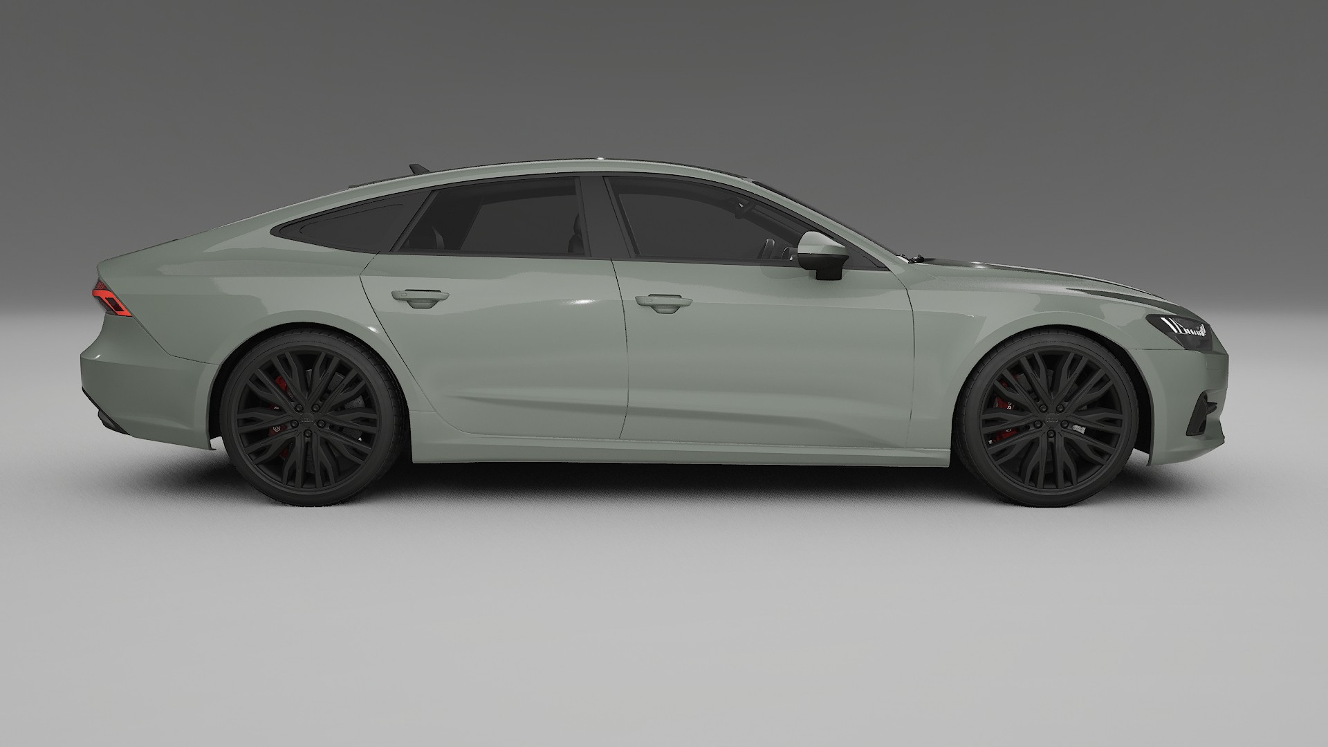 Audi A7 C8 Sportback prefacelift pre-LCI TPU Paint Protection Film | SLATE Color Change PPF Full Pre-Cut Kit