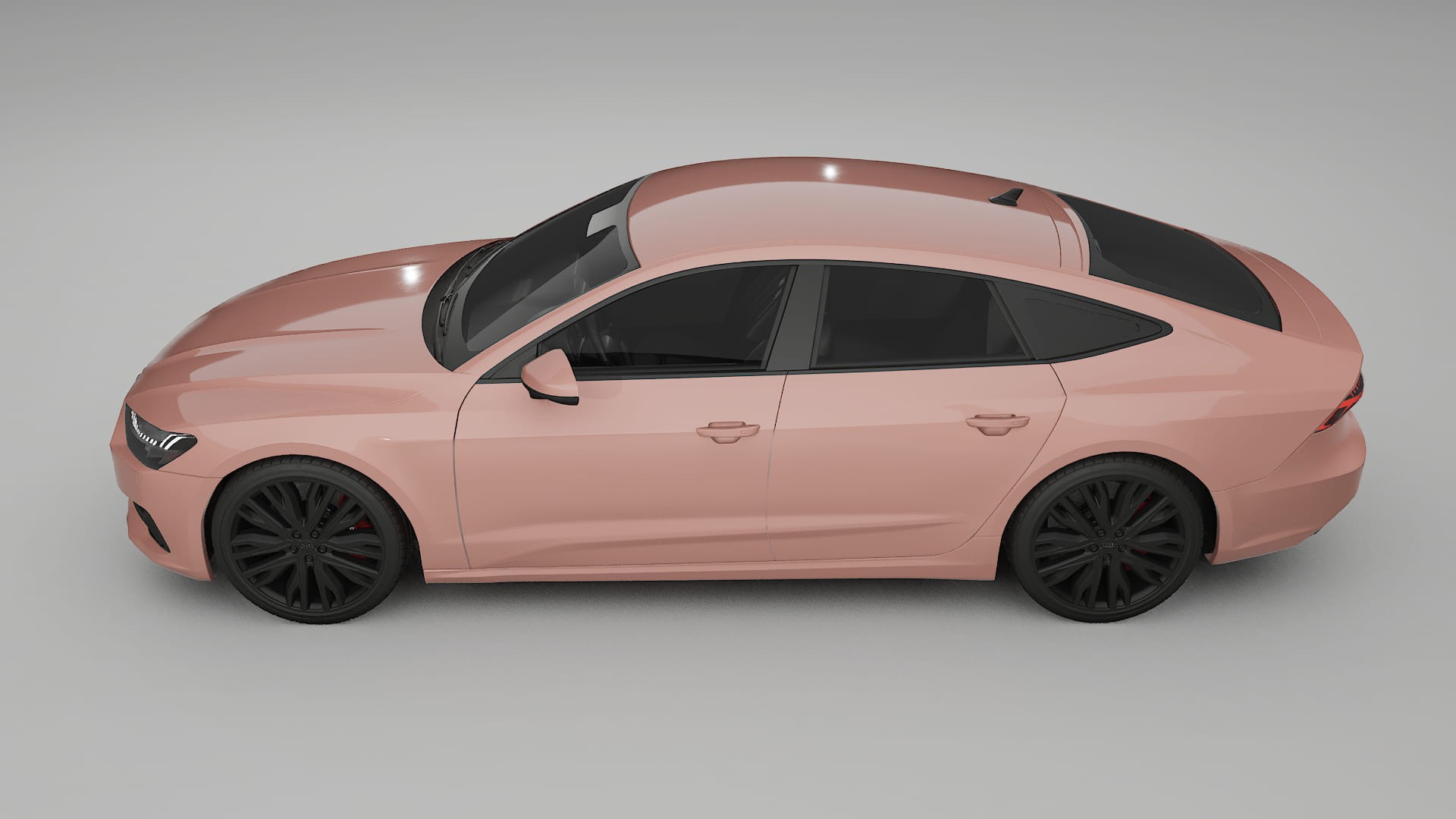 Audi A7 C8 Sportback prefacelift pre-LCI TPU Paint Protection Film | BLUSH Color Change PPF Full Pre-Cut Kit