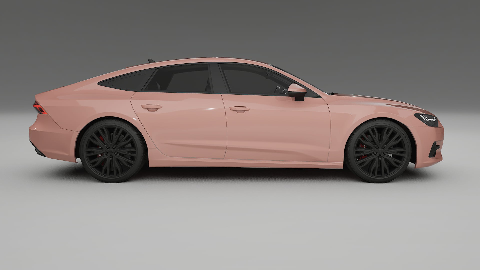 Audi A7 C8 Sportback prefacelift pre-LCI TPU Paint Protection Film | BLUSH Color Change PPF Full Pre-Cut Kit