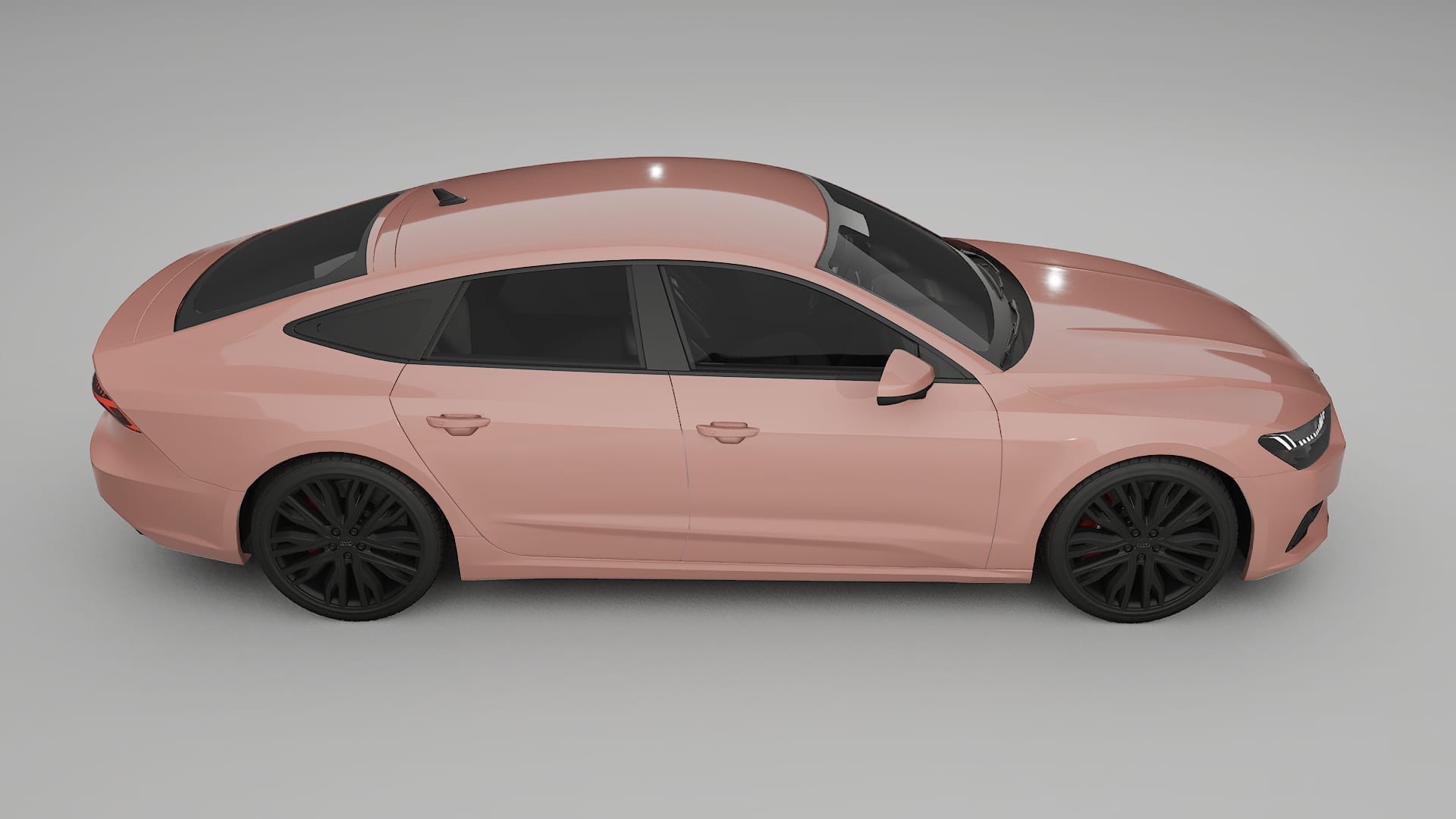 Audi A7 C8 Sportback prefacelift pre-LCI TPU Paint Protection Film | BLUSH Color Change PPF Full Pre-Cut Kit