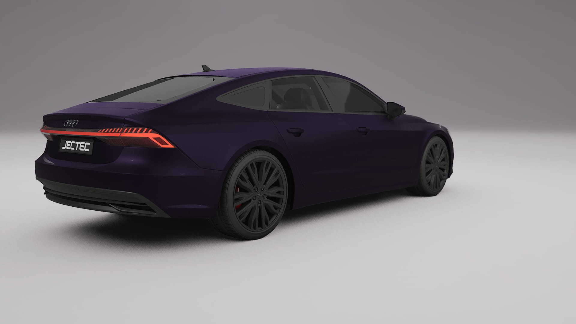 Audi A7 C8 Sportback prefacelift pre-LCI TPU Paint Protection Film | VIOLET Color Change PPF Full Pre-Cut Kit