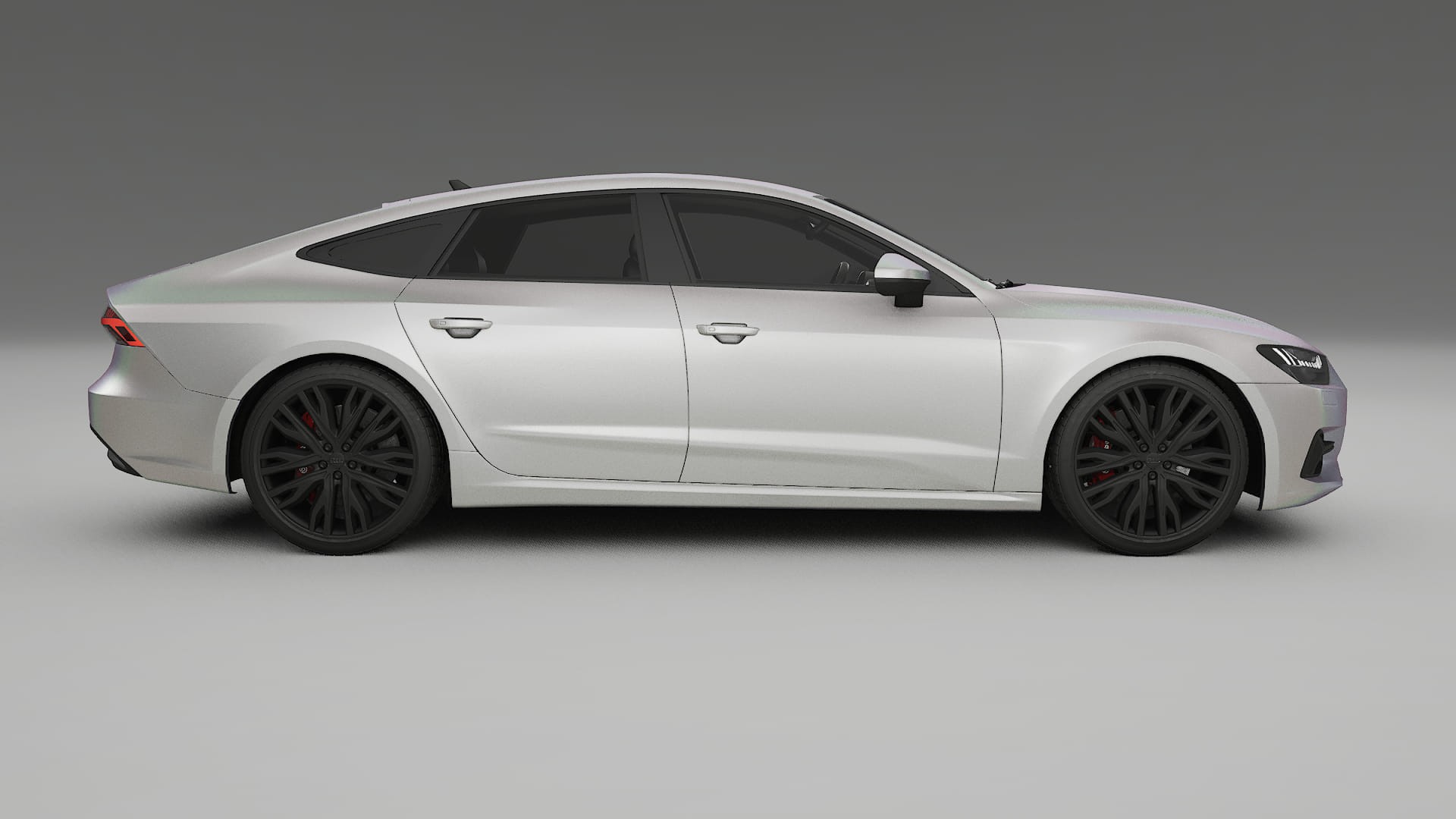 Audi A7 C8 Sportback prefacelift pre-LCI TPU Paint Protection Film | NEBULA Color Change PPF Full Pre-Cut Kit