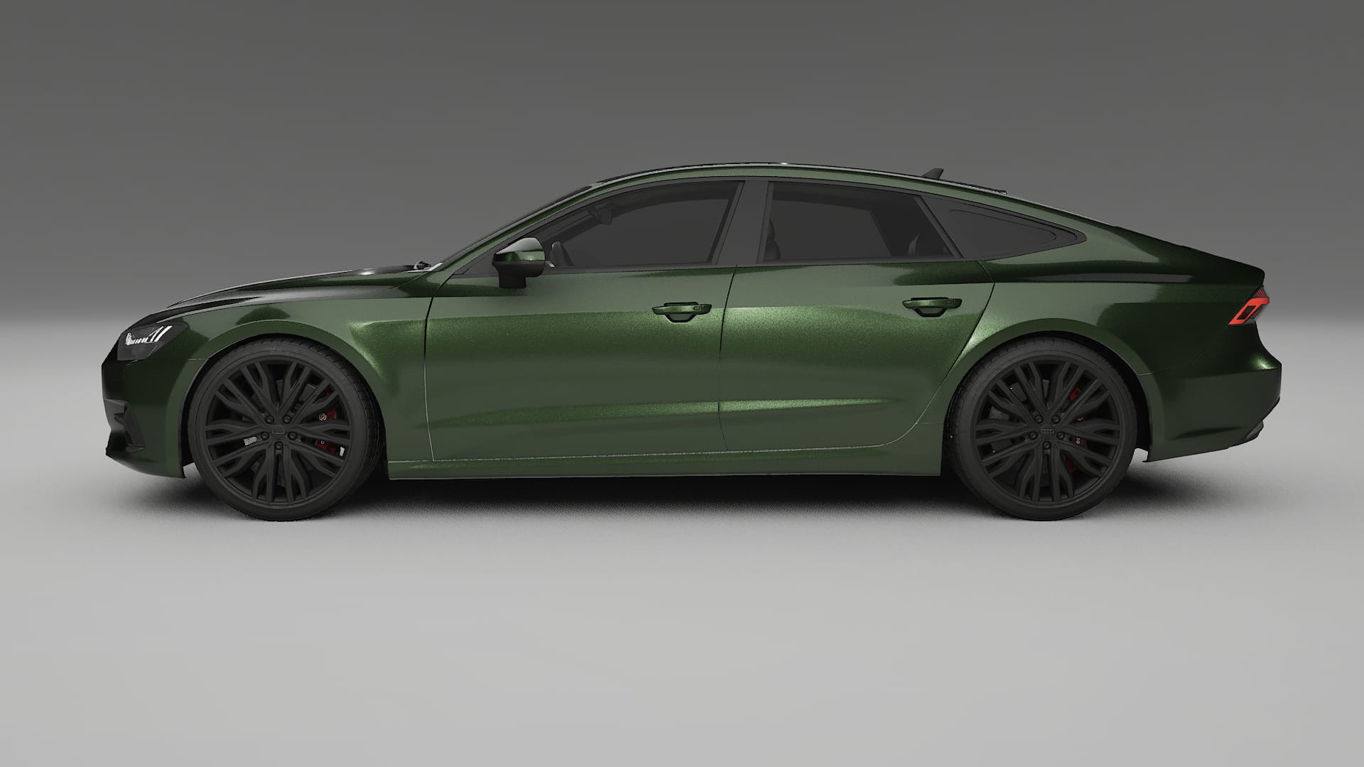 Audi A7 C8 Sportback prefacelift pre-LCI TPU Paint Protection Film | LAGOON Color Change PPF Full Pre-Cut Kit