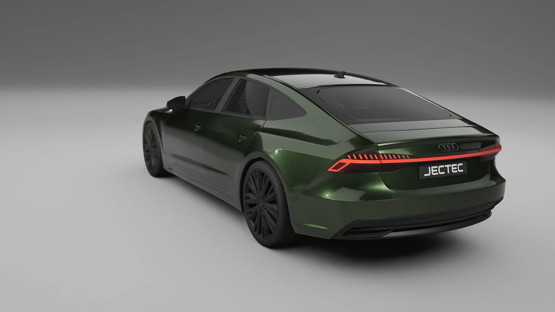 Audi A7 C8 Sportback prefacelift pre-LCI TPU Paint Protection Film | LAGOON Color Change PPF Full Pre-Cut Kit