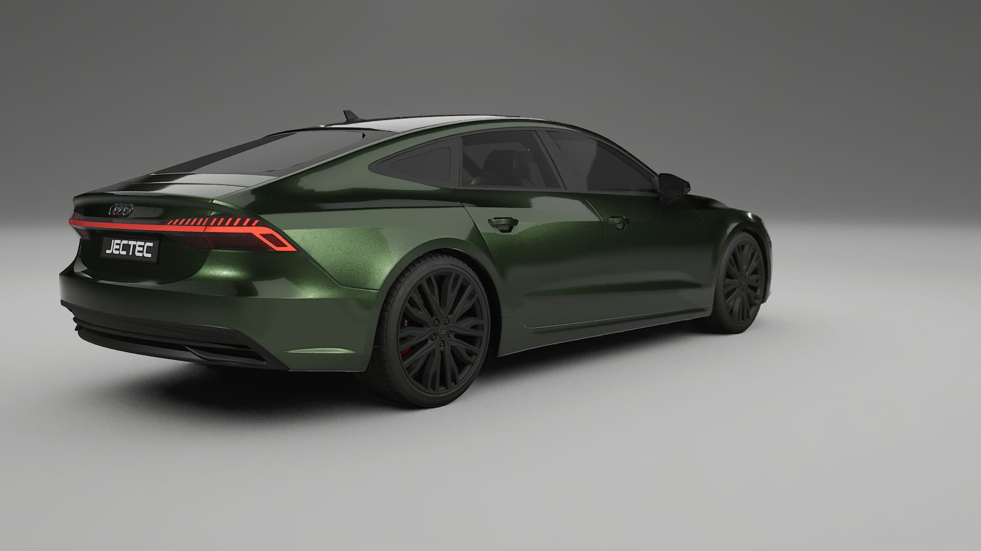 Audi A7 C8 Sportback prefacelift pre-LCI TPU Paint Protection Film | LAGOON Color Change PPF Full Pre-Cut Kit