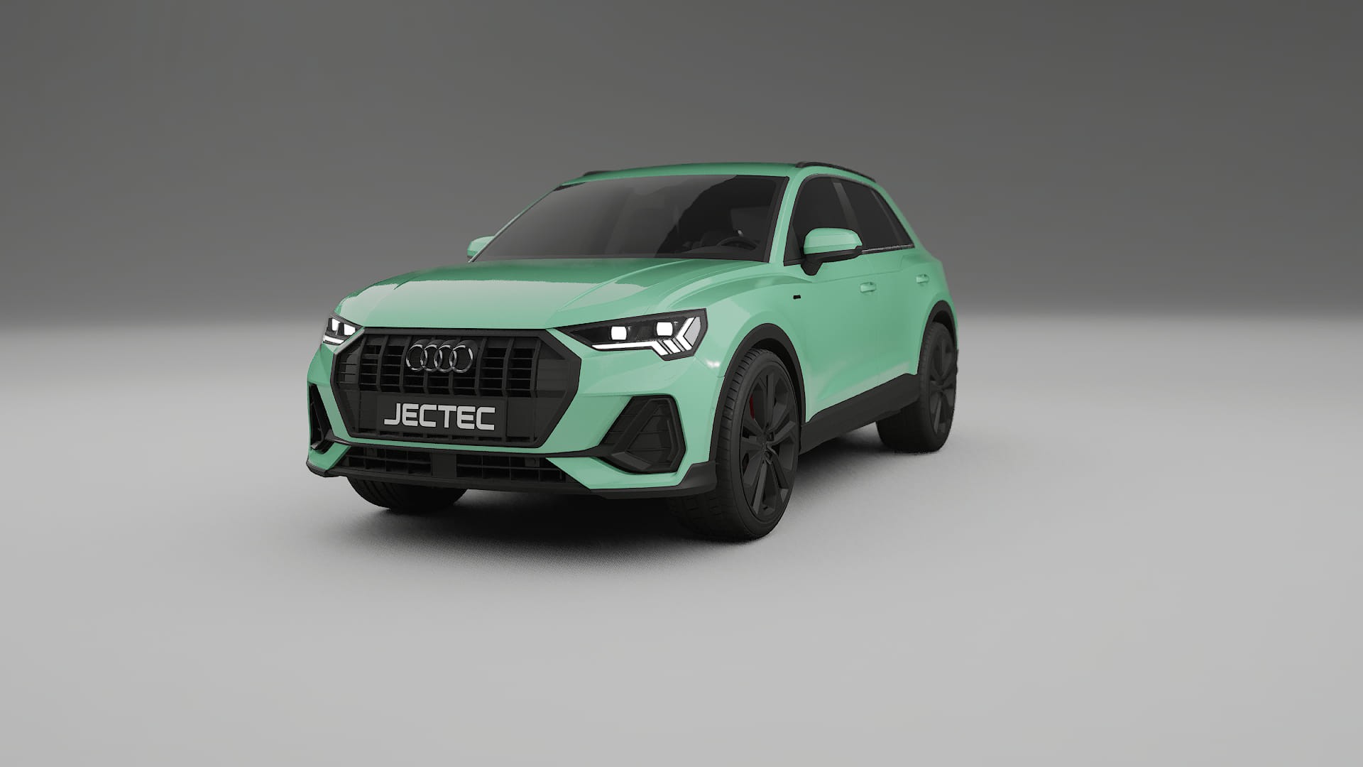 Audi Q3 S-Line F3 TPU Paint Protection Film | DUSTY Color Change PPF Full Pre-Cut Kit