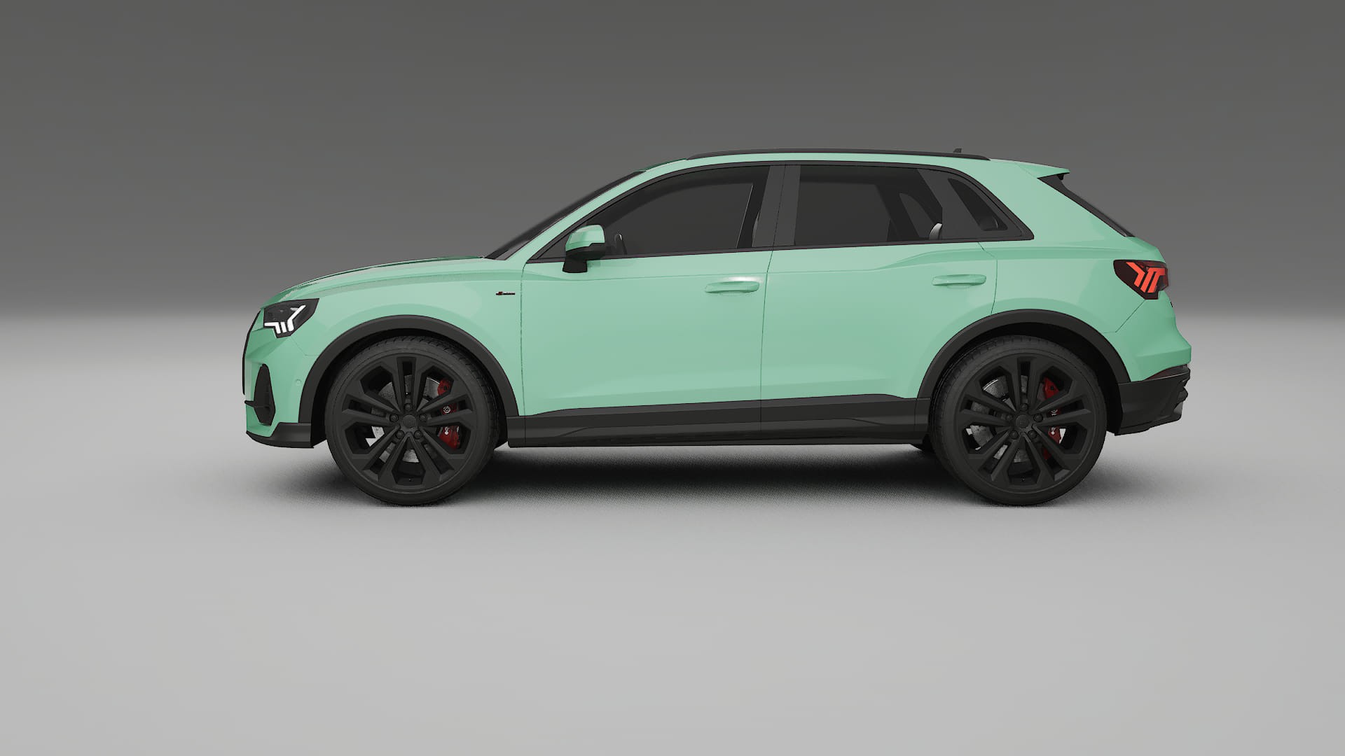Audi Q3 S-Line F3 TPU Paint Protection Film | DUSTY Color Change PPF Full Pre-Cut Kit
