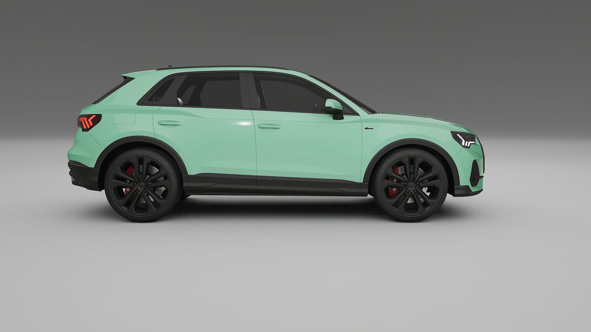 Audi Q3 S-Line F3 TPU Paint Protection Film | DUSTY Color Change PPF Full Pre-Cut Kit