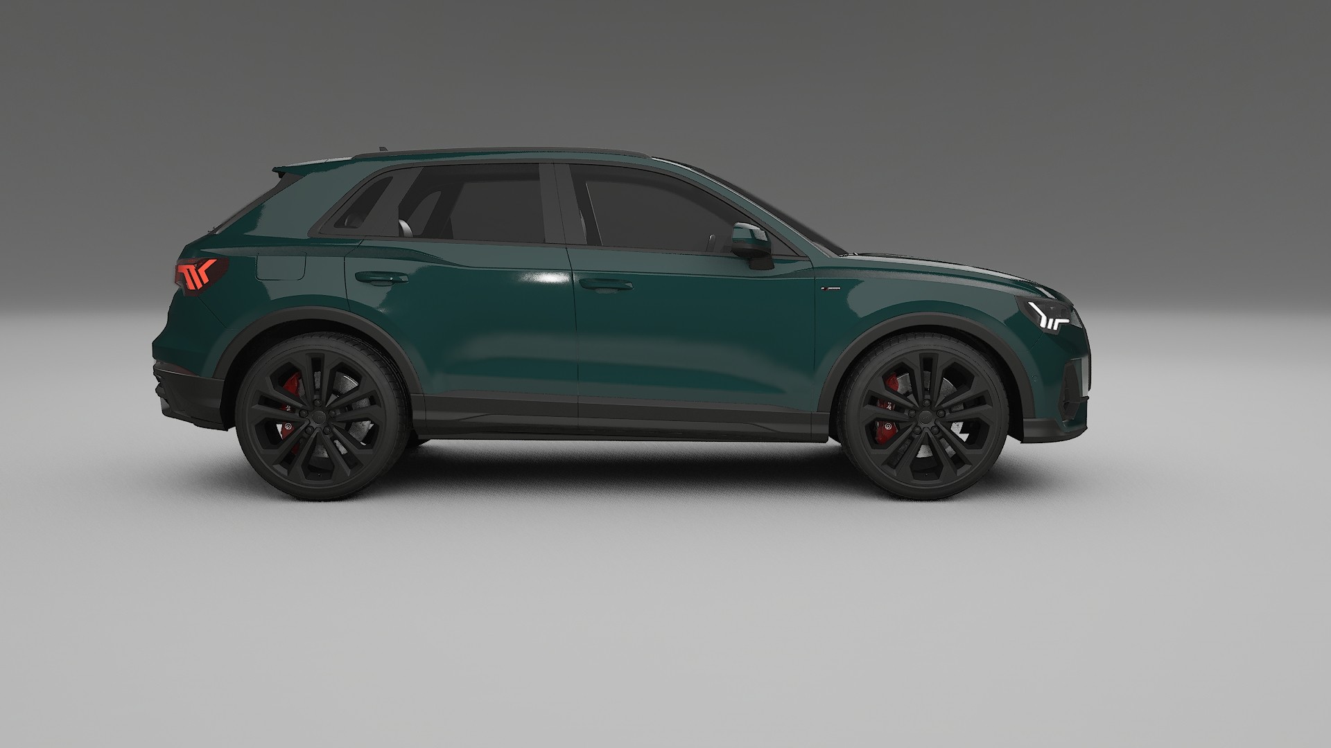 Audi Q3 S-Line F3 TPU Paint Protection Film | INFERNO Color Change PPF Full Pre-Cut Kit