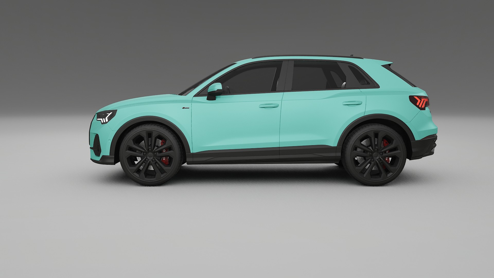 Audi Q3 S-Line F3 TPU Paint Protection Film | FROST Color Change PPF Full Pre-Cut Kit