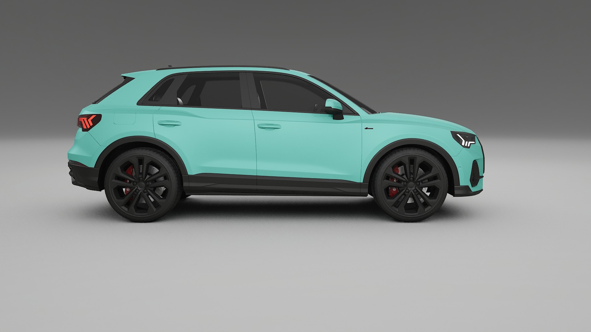 Audi Q3 S-Line F3 TPU Paint Protection Film | FROST Color Change PPF Full Pre-Cut Kit