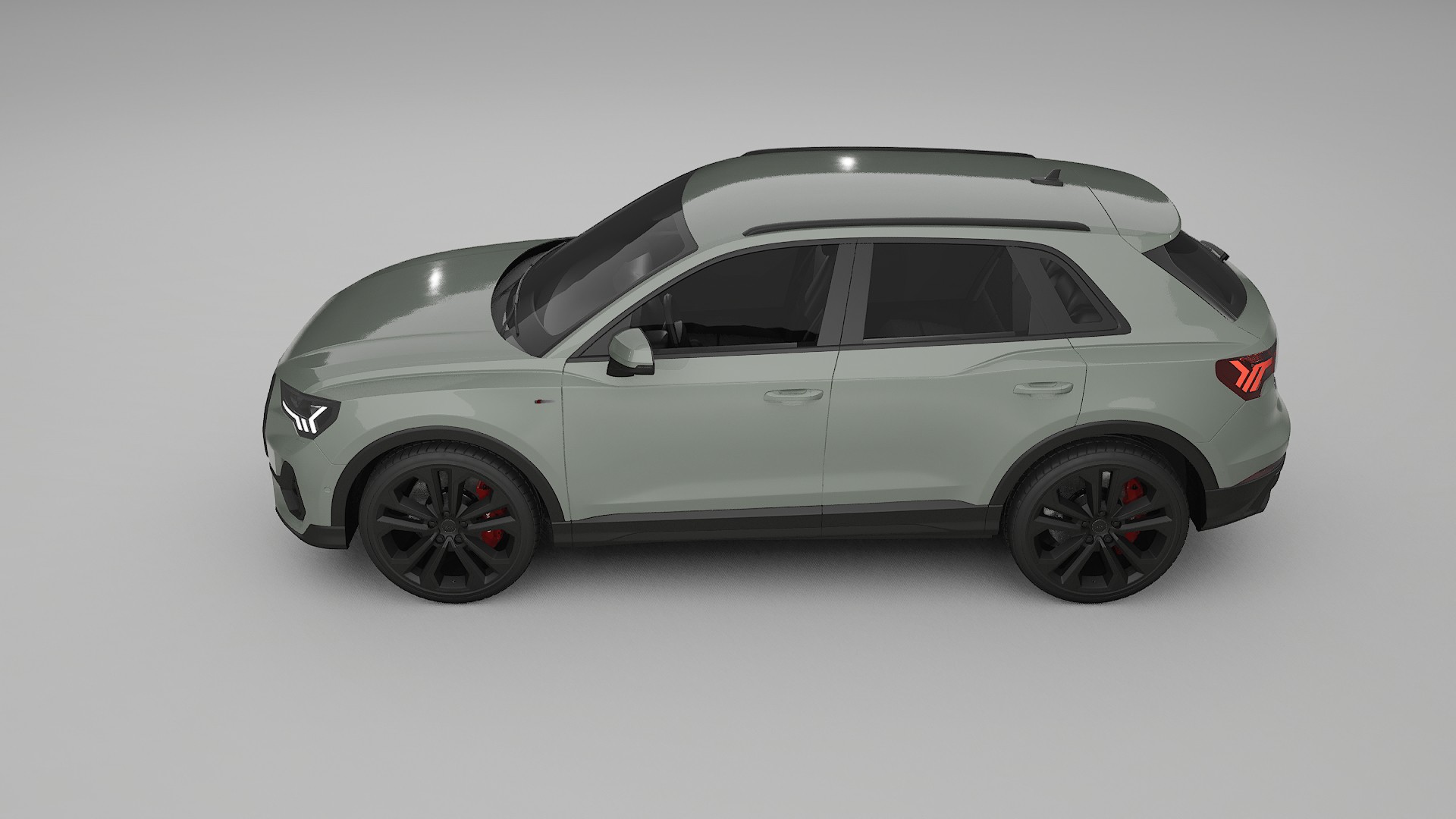 Audi Q3 S-Line F3 TPU Paint Protection Film | SLATE Color Change PPF Full Pre-Cut Kit