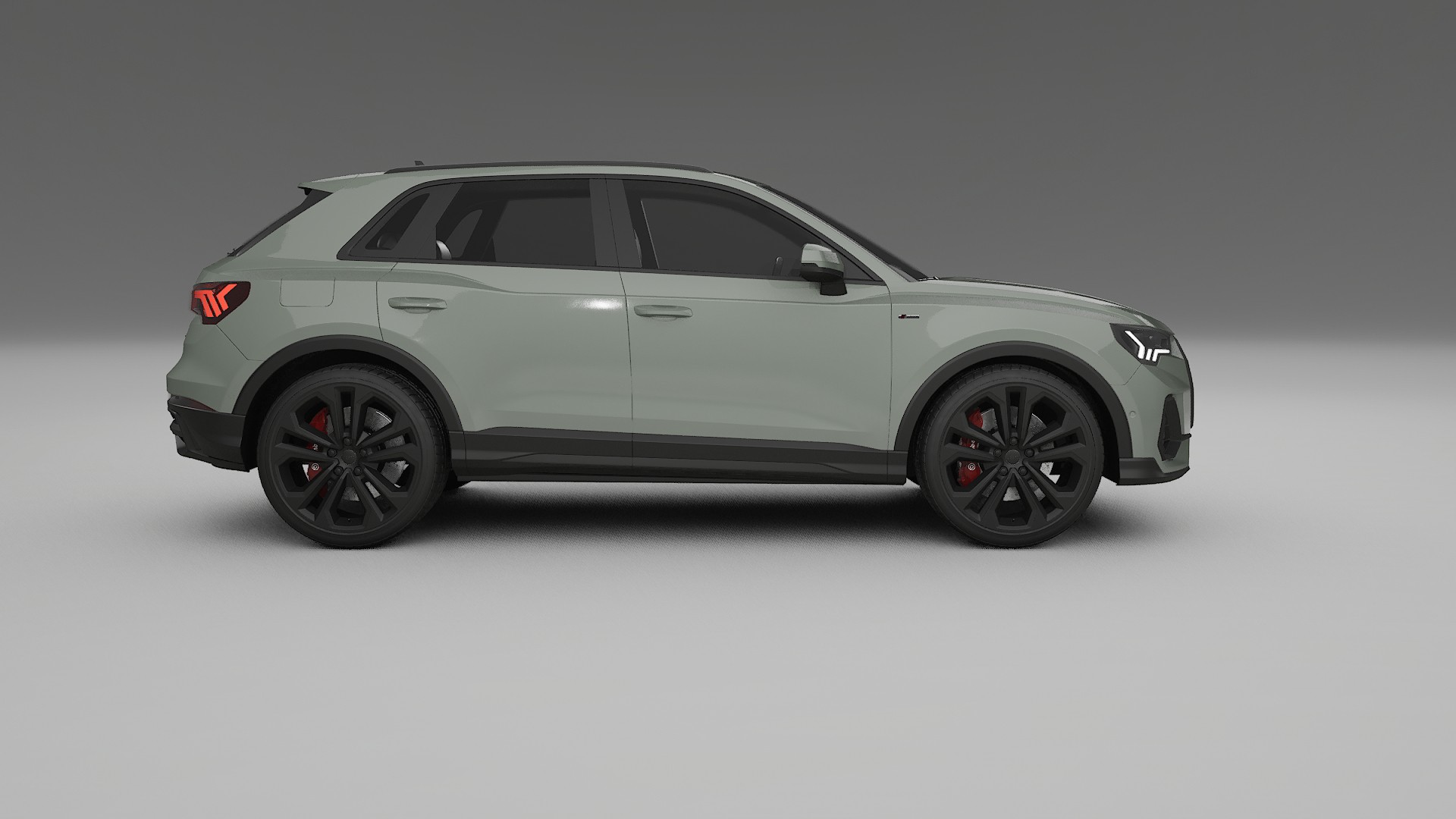 Audi Q3 S-Line F3 TPU Paint Protection Film | SLATE Color Change PPF Full Pre-Cut Kit
