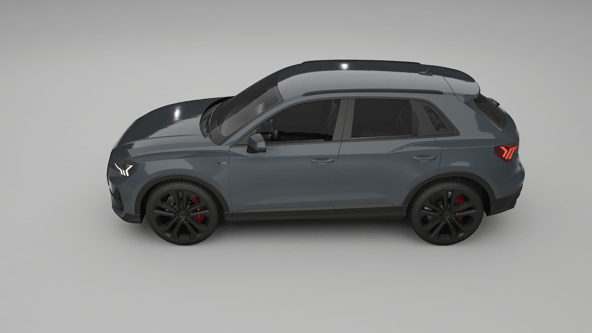 Audi Q3 S-Line F3 TPU Paint Protection Film | GRANITE Color Change PPF Full Pre-Cut Kit