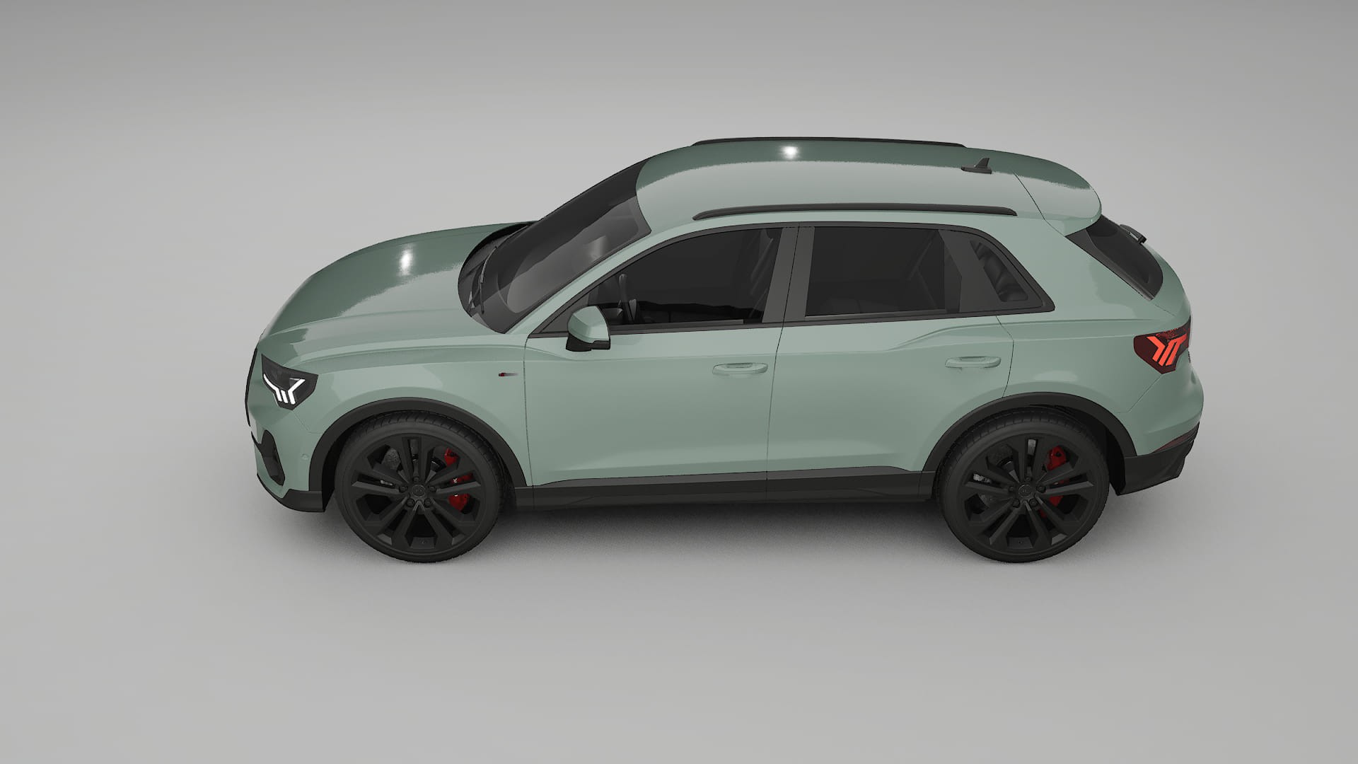 Audi Q3 S-Line F3 TPU Paint Protection Film | CINDER Color Change PPF Full Pre-Cut Kit
