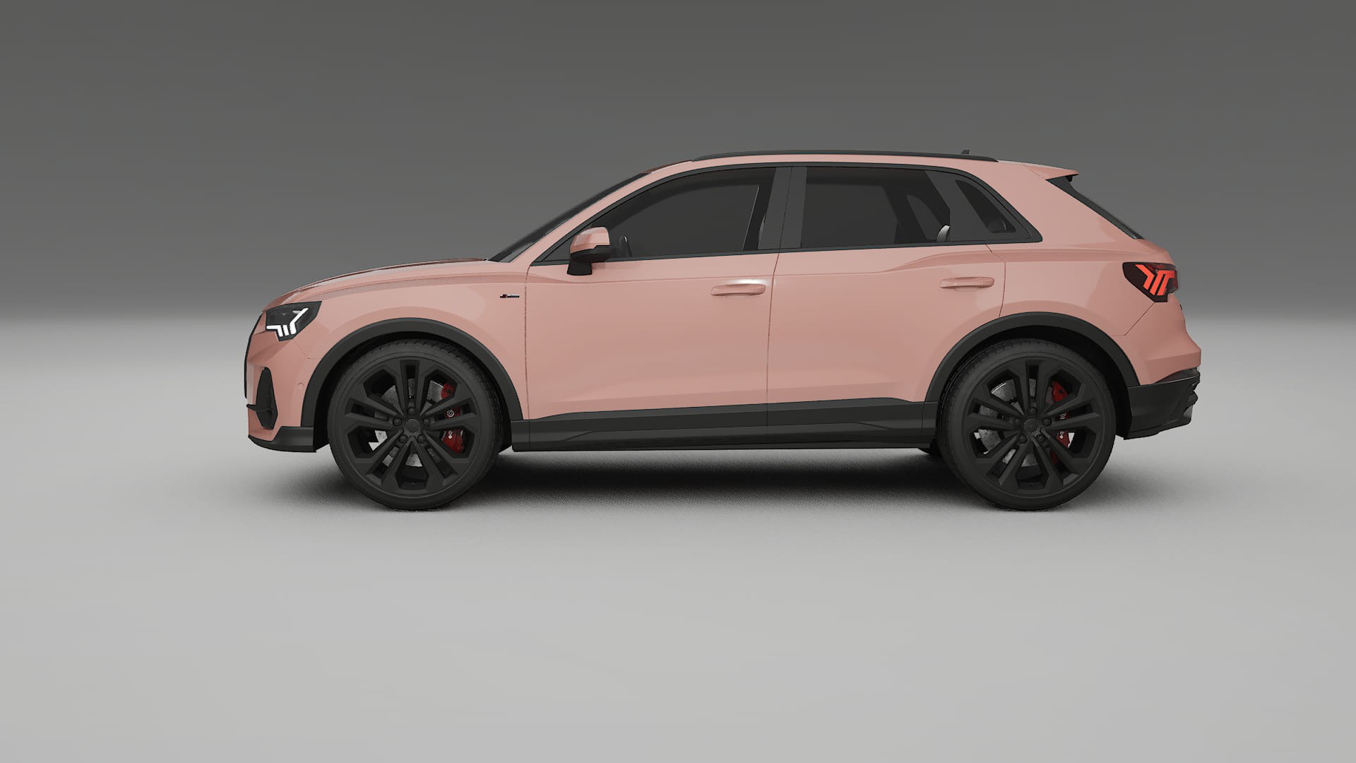 Audi Q3 S-Line F3 TPU Paint Protection Film | BLUSH Color Change PPF Full Pre-Cut Kit