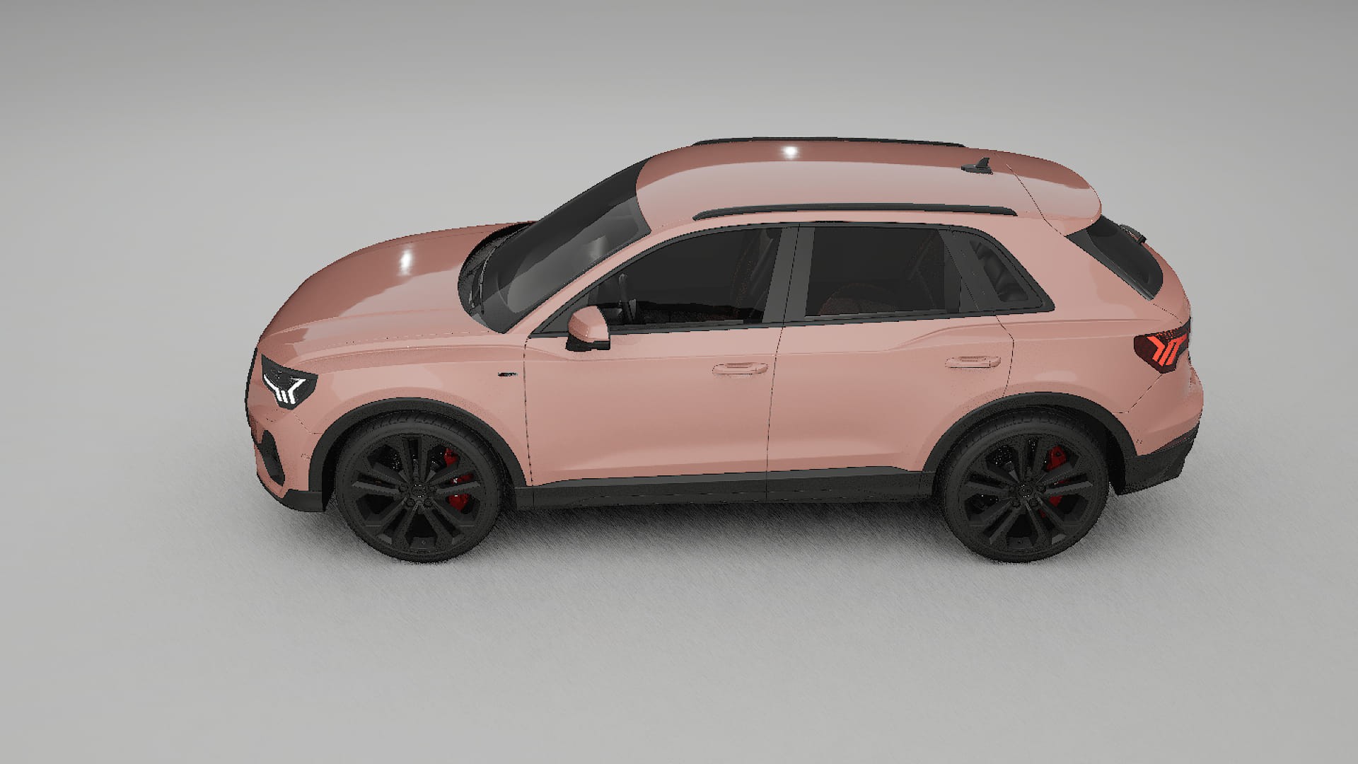 Audi Q3 S-Line F3 TPU Paint Protection Film | BLUSH Color Change PPF Full Pre-Cut Kit