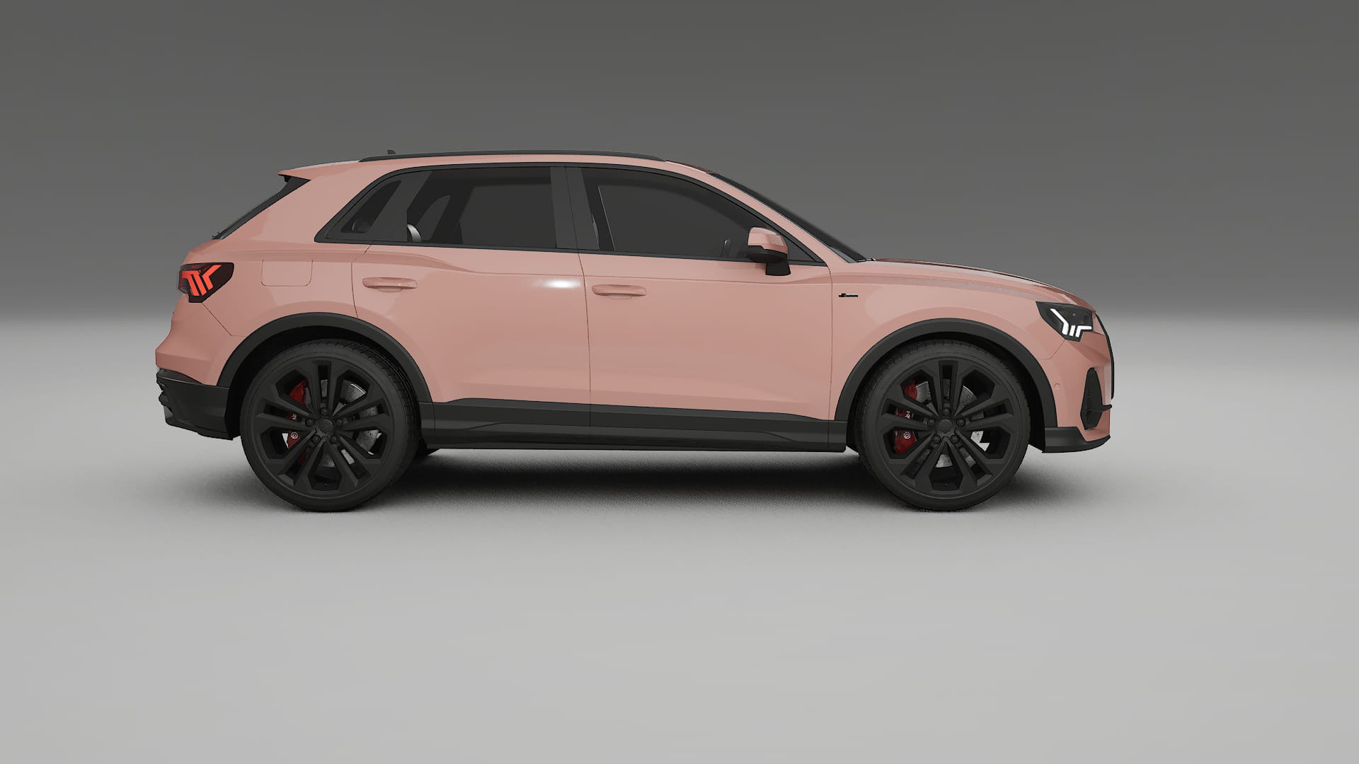 Audi Q3 S-Line F3 TPU Paint Protection Film | BLUSH Color Change PPF Full Pre-Cut Kit