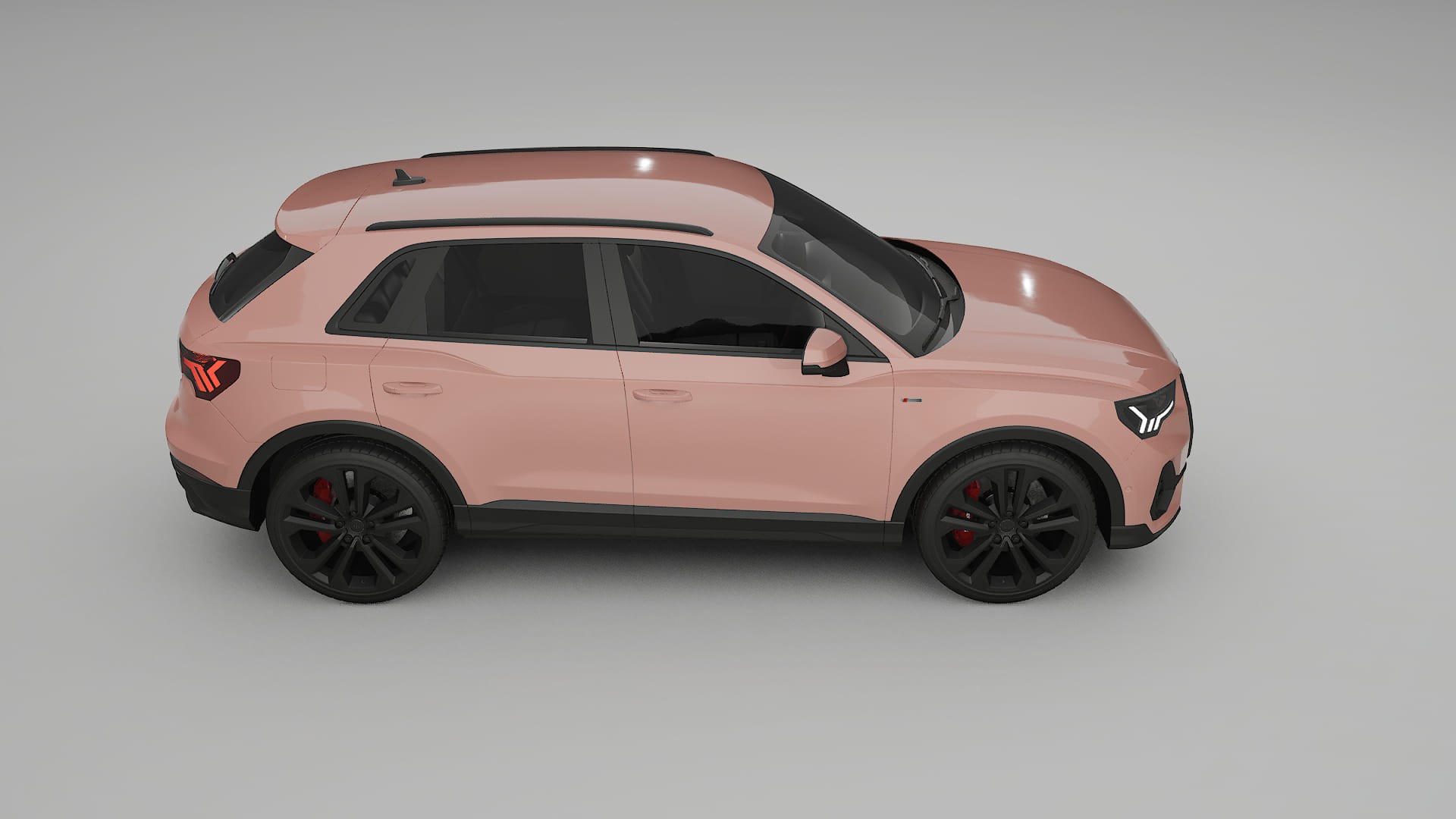 Audi Q3 S-Line F3 TPU Paint Protection Film | BLUSH Color Change PPF Full Pre-Cut Kit