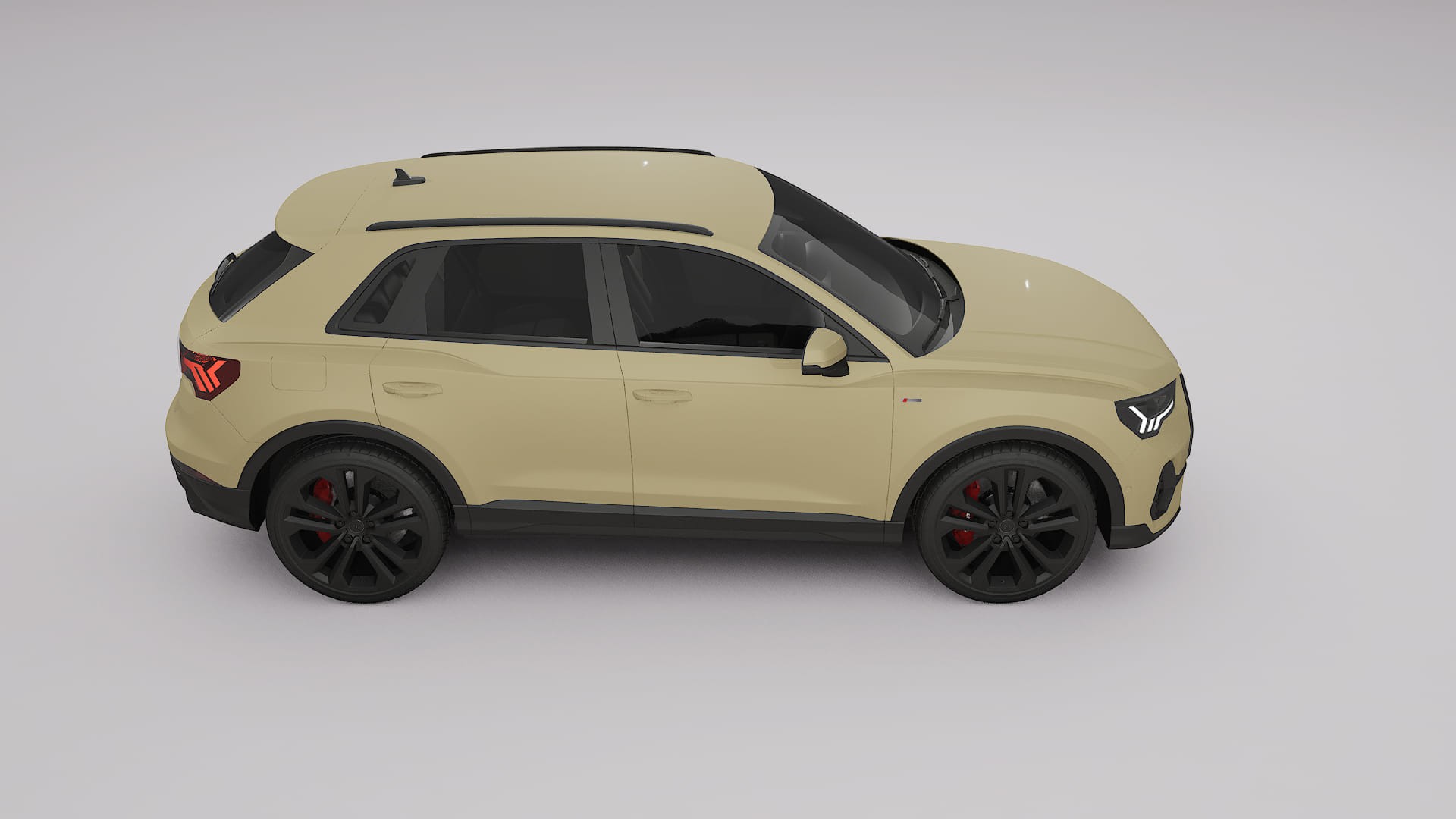 Audi Q3 S-Line F3 TPU Paint Protection Film | SAND Color Change PPF Full Pre-Cut Kit