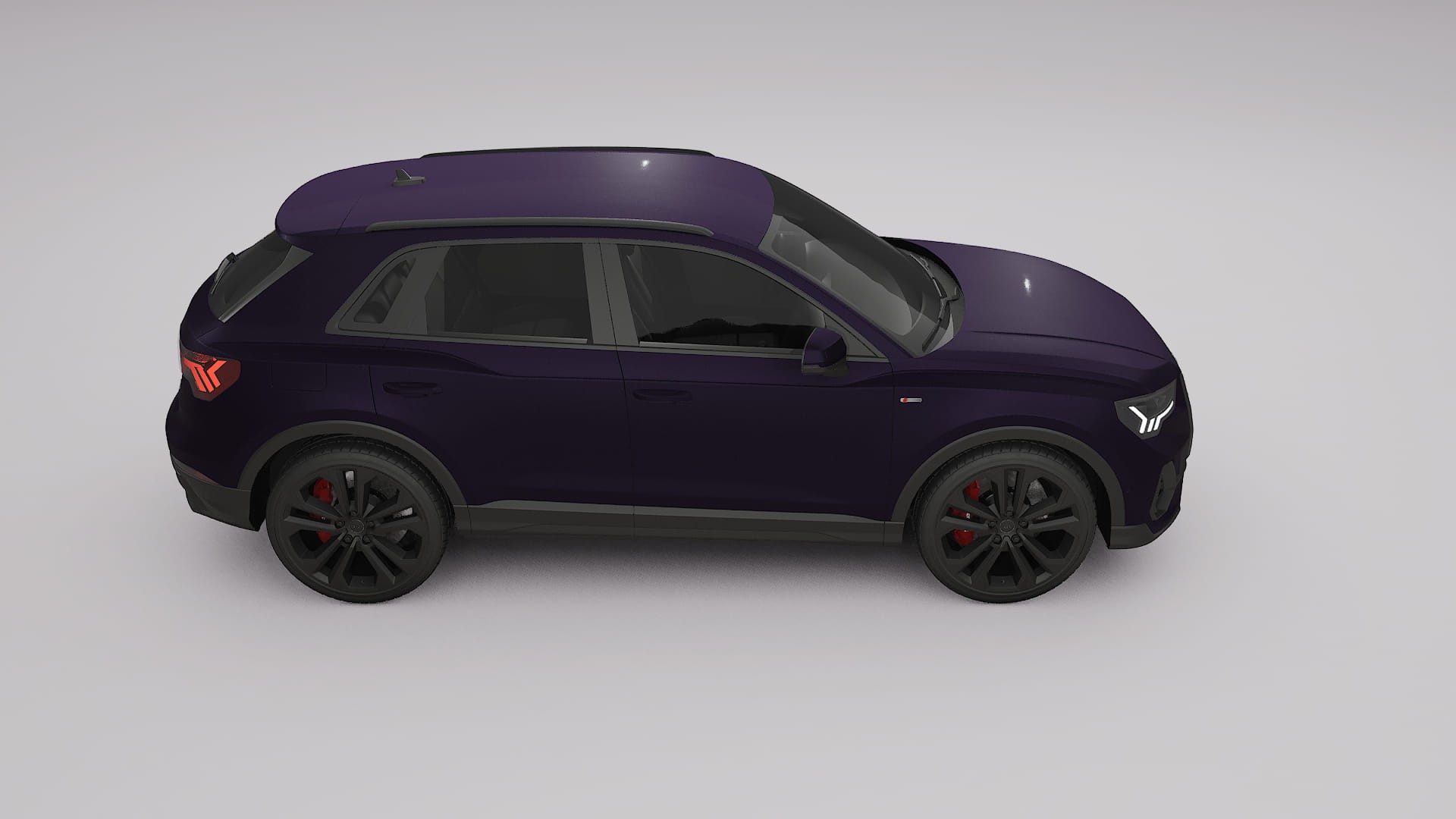 Audi Q3 S-Line F3 TPU Paint Protection Film | VIOLET Color Change PPF Full Pre-Cut Kit