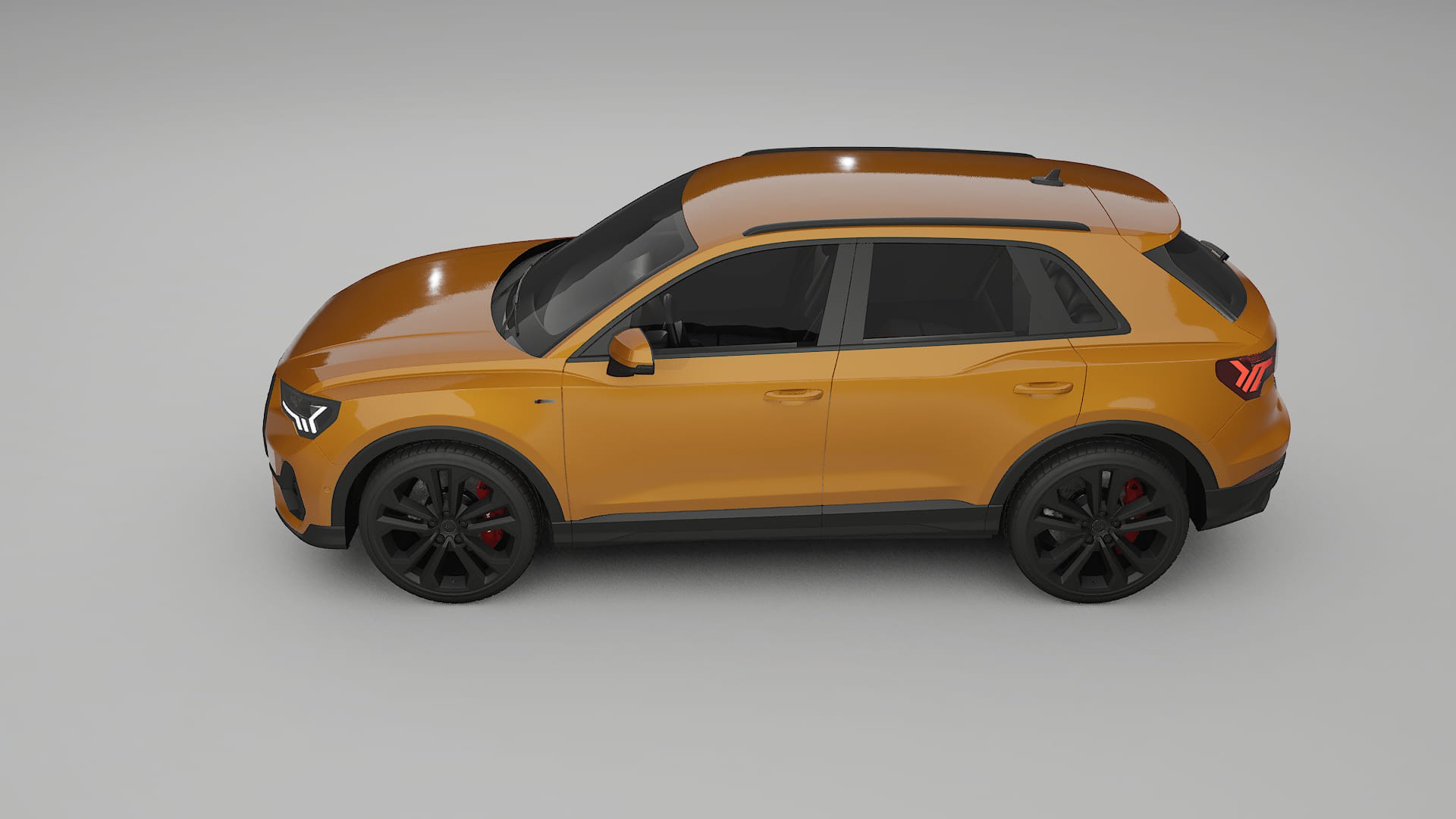 Audi Q3 S-Line F3 TPU Paint Protection Film | DAISY Color Change PPF Full Pre-Cut Kit