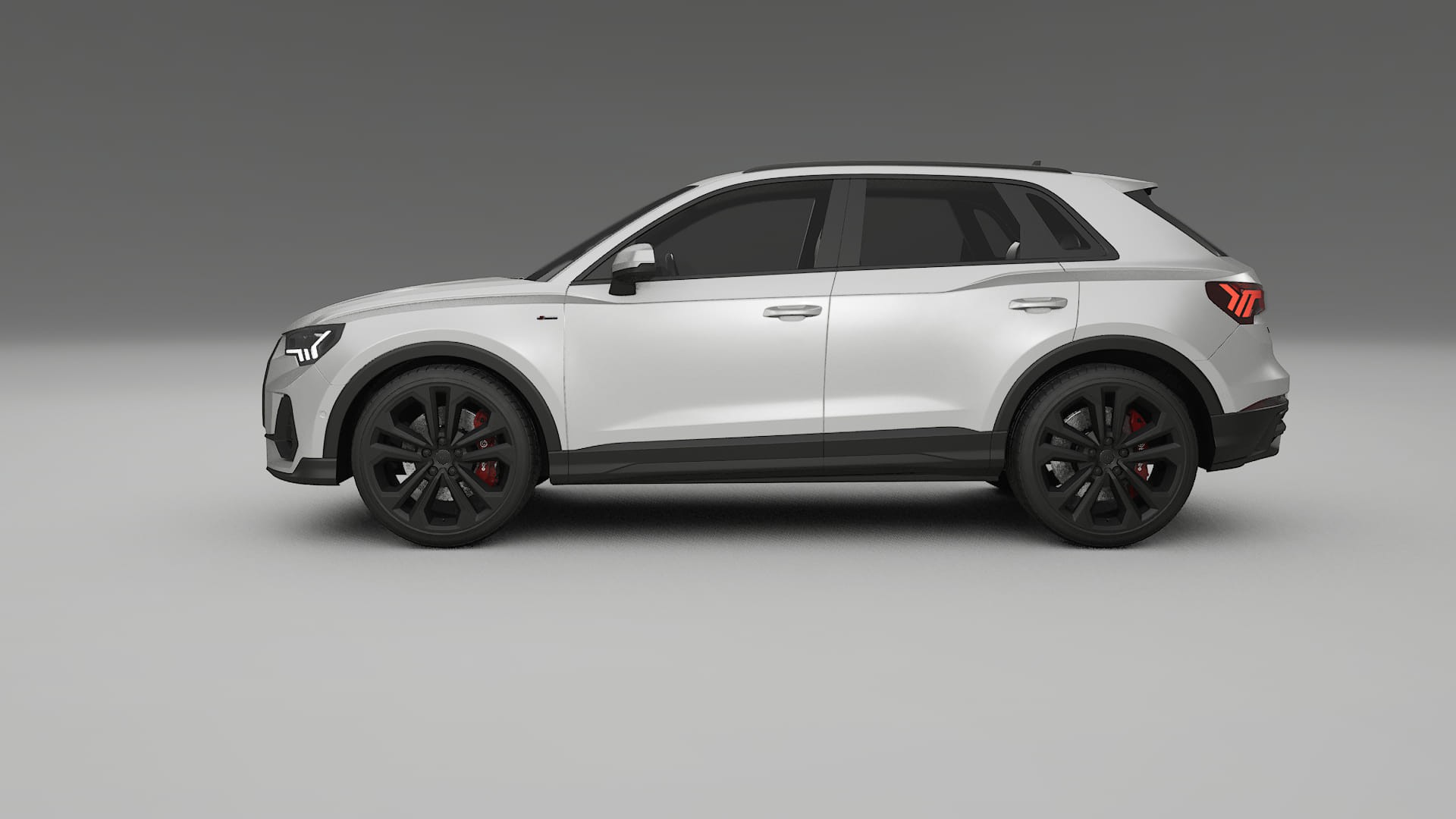 Audi Q3 S-Line F3 TPU Paint Protection Film | OPAL Color Change PPF Full Pre-Cut Kit