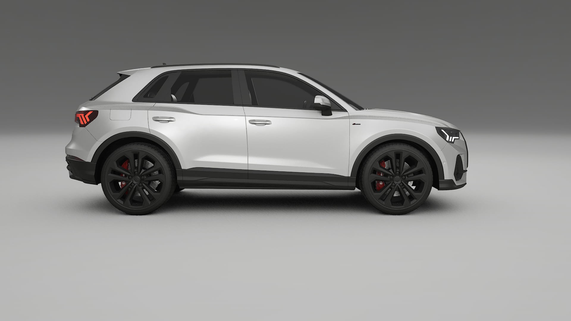 Audi Q3 S-Line F3 TPU Paint Protection Film | OPAL Color Change PPF Full Pre-Cut Kit