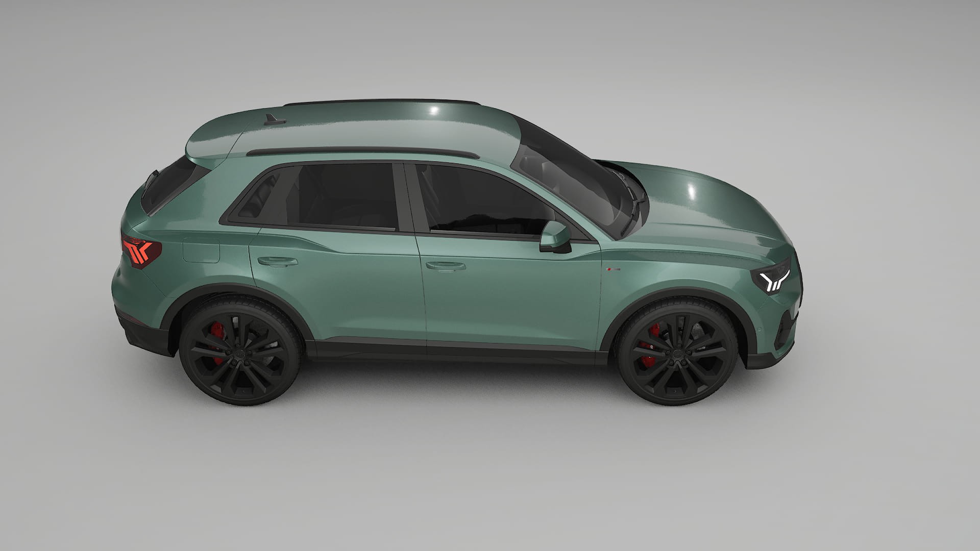 Audi Q3 S-Line F3 TPU Paint Protection Film | EVERGREEN Color Change PPF Full Pre-Cut Kit