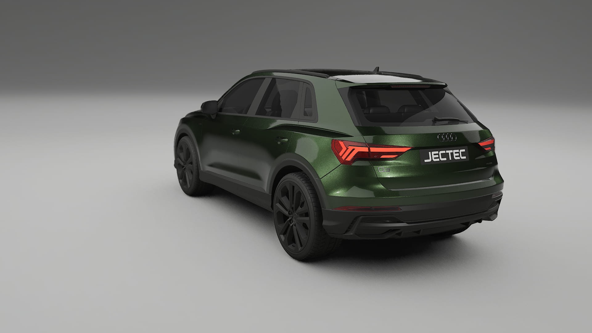 Audi Q3 S-Line F3 TPU Paint Protection Film | LAGOON Color Change PPF Full Pre-Cut Kit