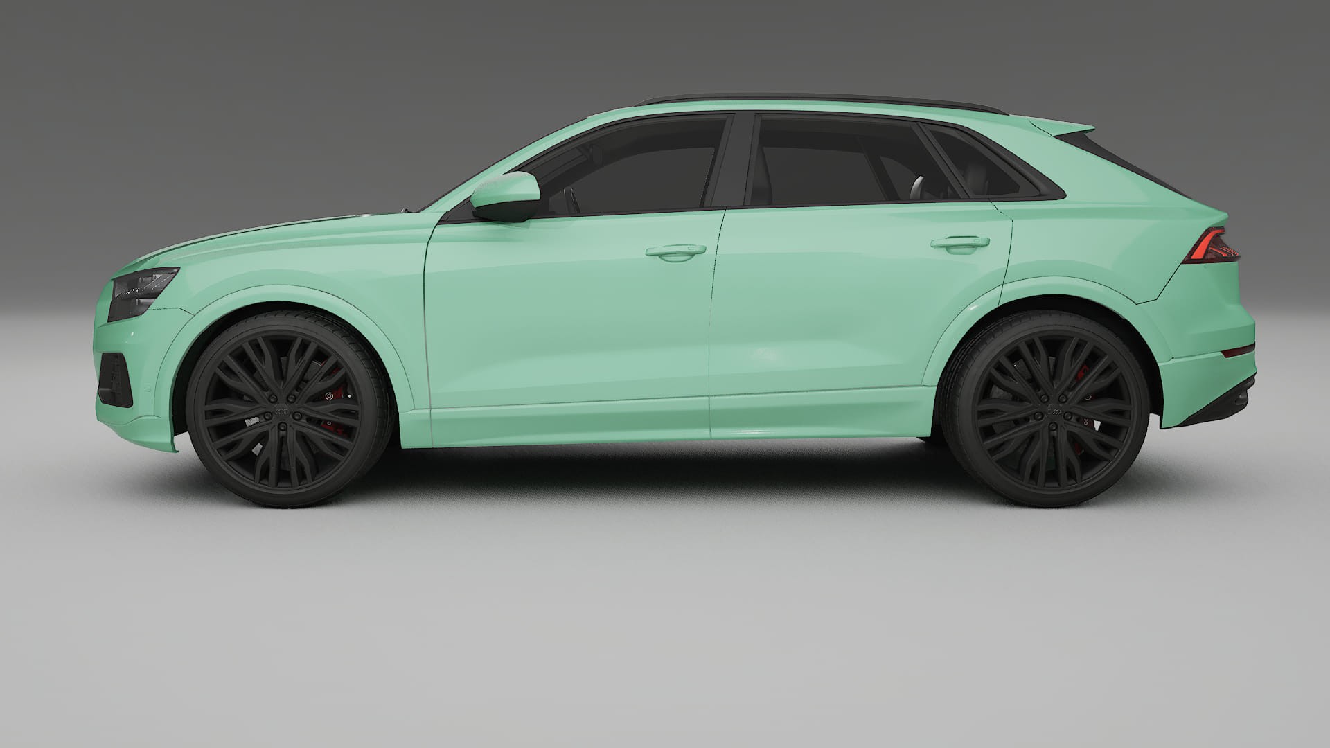 Audi Q8 F1 prefacelift pre-LCI TPU Paint Protection Film | DUSTY Color Change PPF Full Pre-Cut Kit