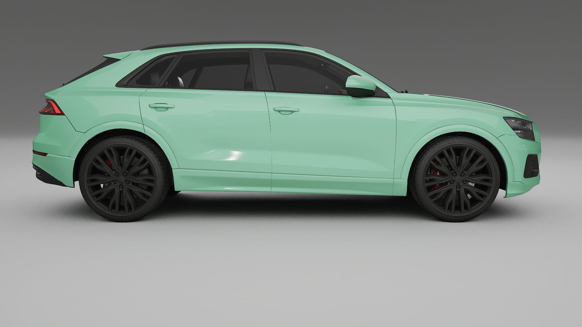 Audi Q8 F1 prefacelift pre-LCI TPU Paint Protection Film | DUSTY Color Change PPF Full Pre-Cut Kit