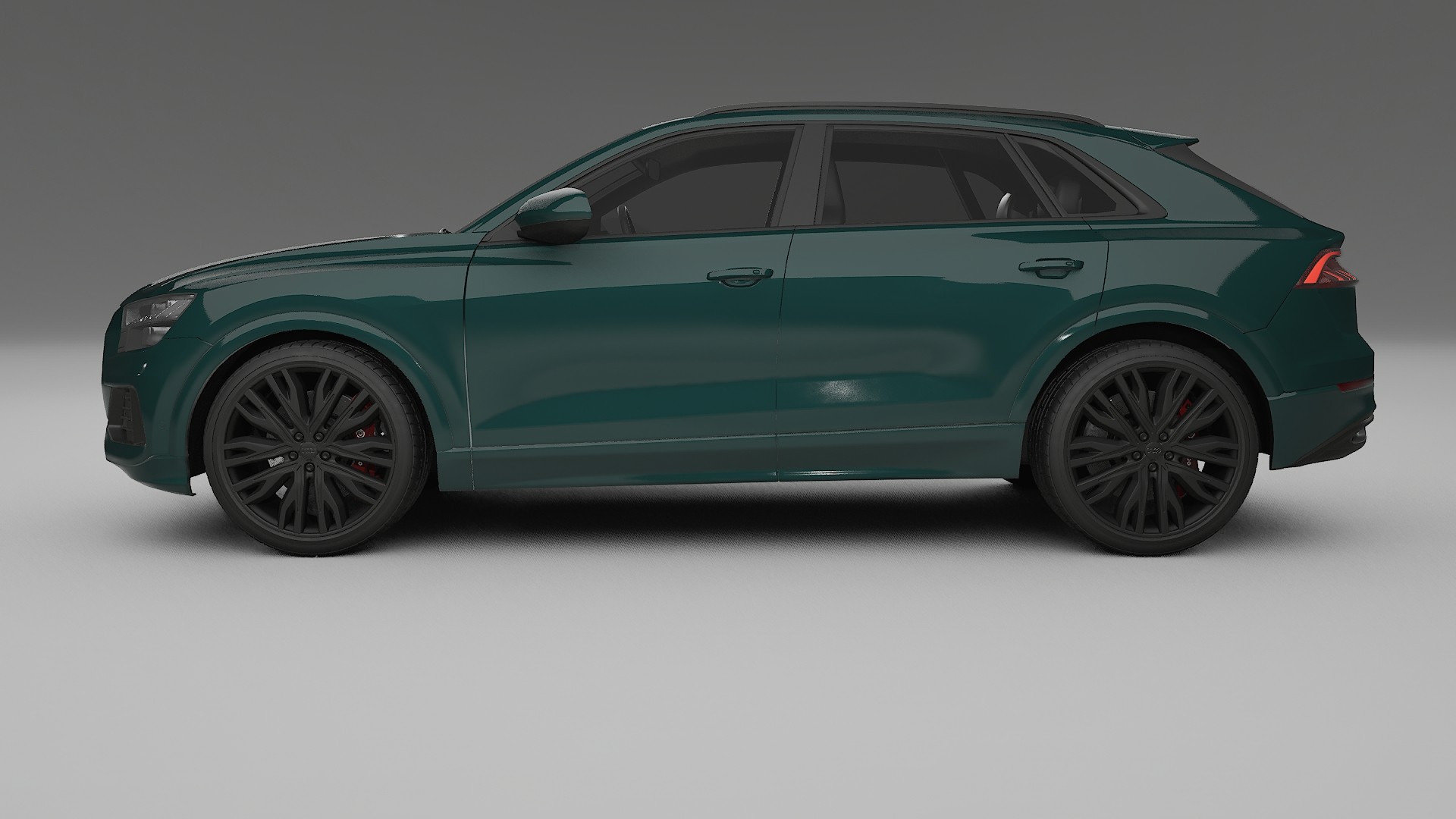 Audi Q8 F1 prefacelift pre-LCI TPU Paint Protection Film | INFERNO Color Change PPF Full Pre-Cut Kit