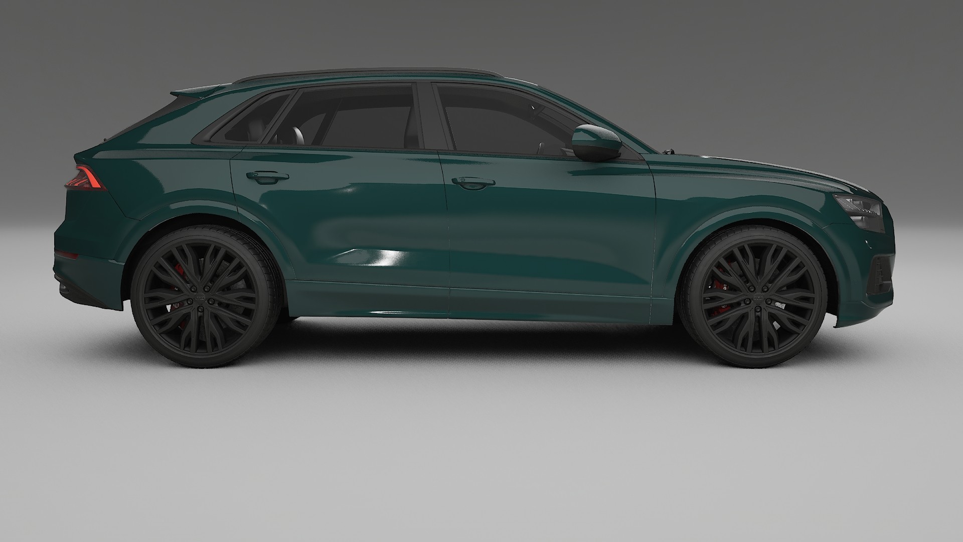 Audi Q8 F1 prefacelift pre-LCI TPU Paint Protection Film | INFERNO Color Change PPF Full Pre-Cut Kit