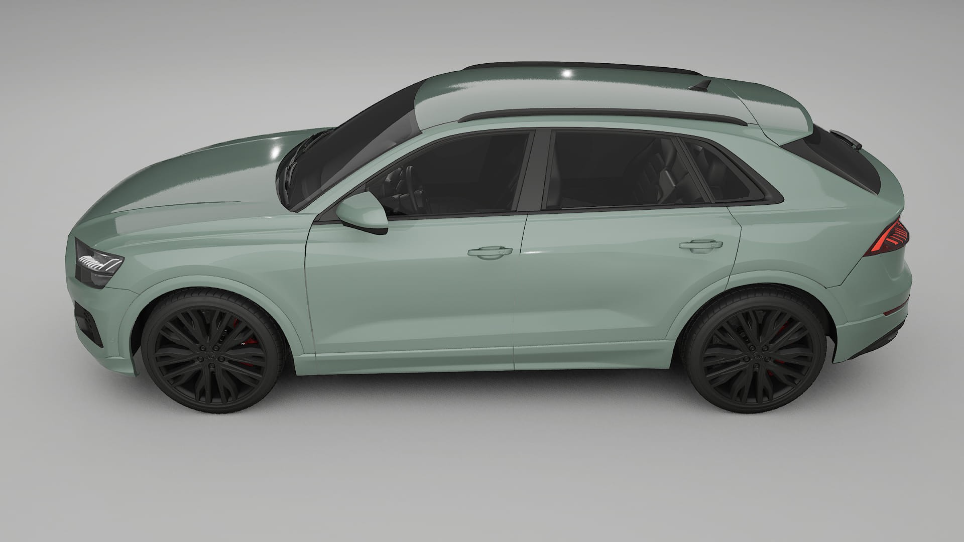Audi Q8 F1 prefacelift pre-LCI TPU Paint Protection Film | CINDER Color Change PPF Full Pre-Cut Kit