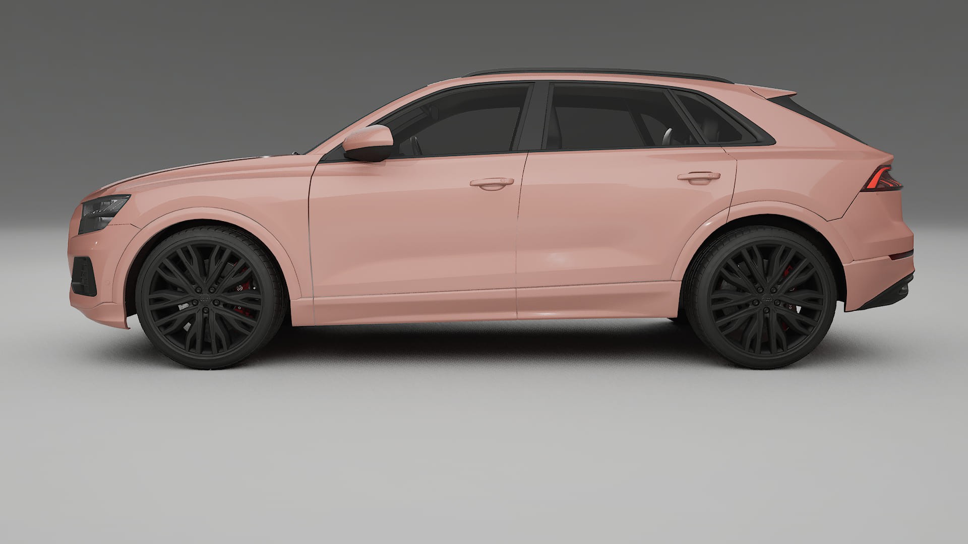 Audi Q8 F1 prefacelift pre-LCI TPU Paint Protection Film | BLUSH Color Change PPF Full Pre-Cut Kit