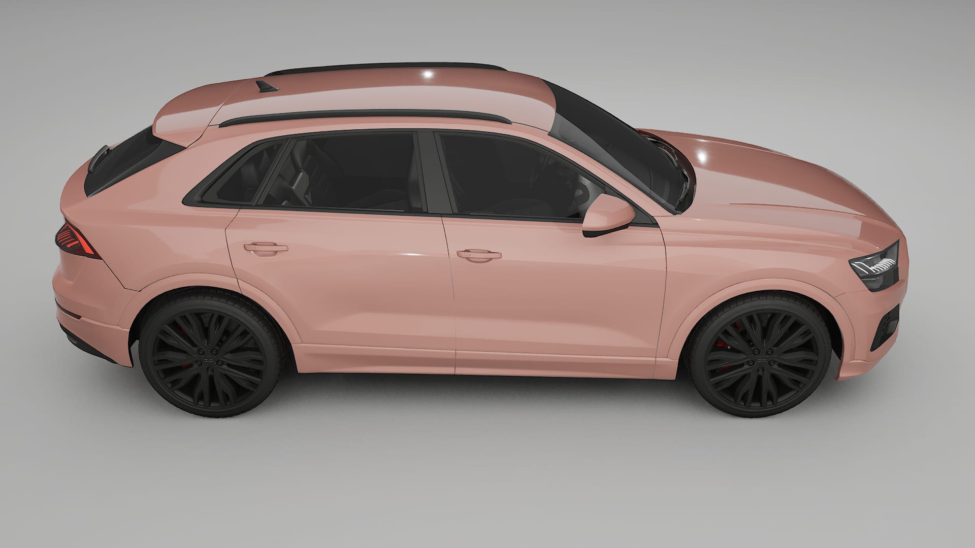 Audi Q8 F1 prefacelift pre-LCI TPU Paint Protection Film | BLUSH Color Change PPF Full Pre-Cut Kit
