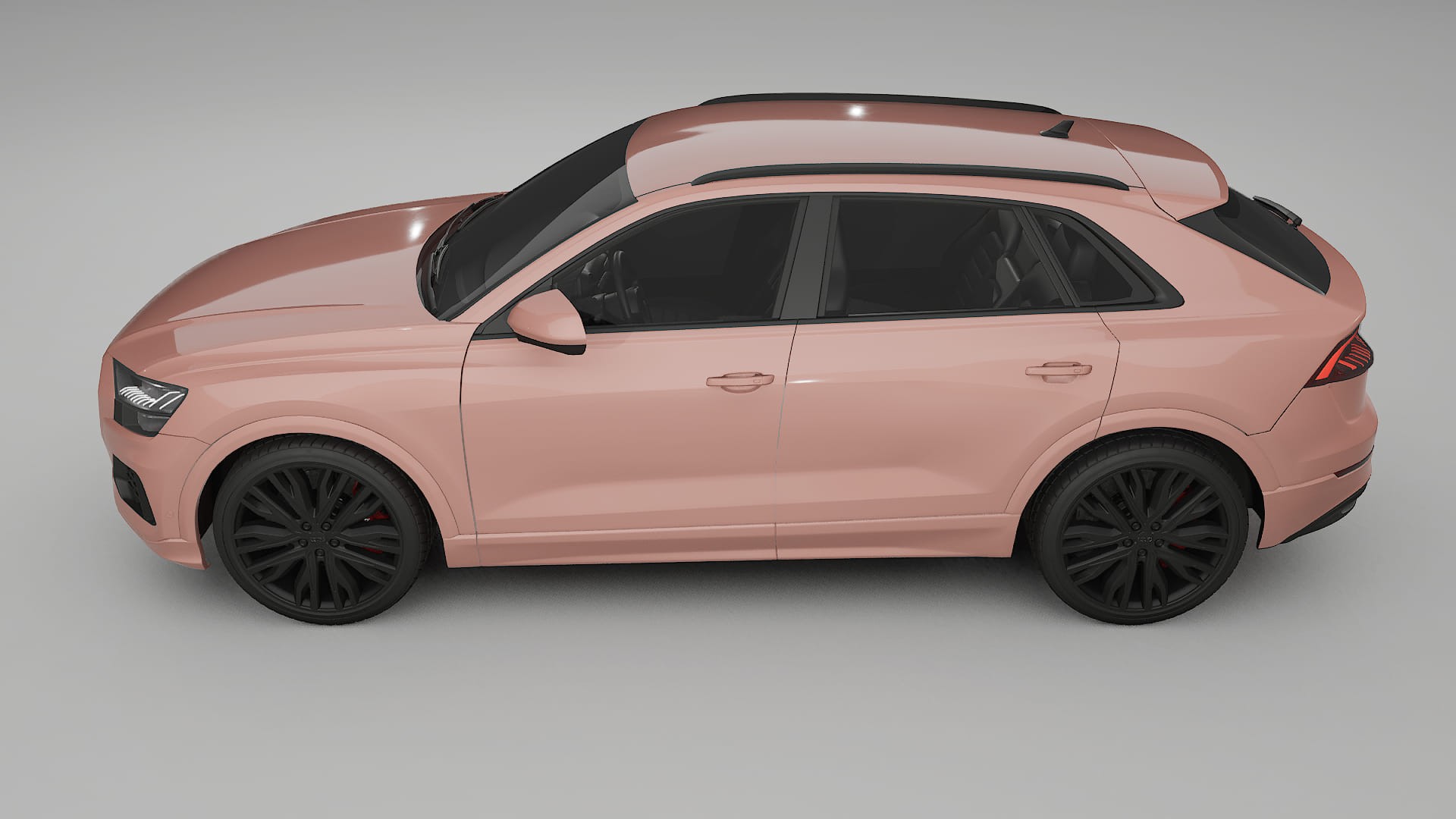 Audi Q8 F1 prefacelift pre-LCI TPU Paint Protection Film | BLUSH Color Change PPF Full Pre-Cut Kit