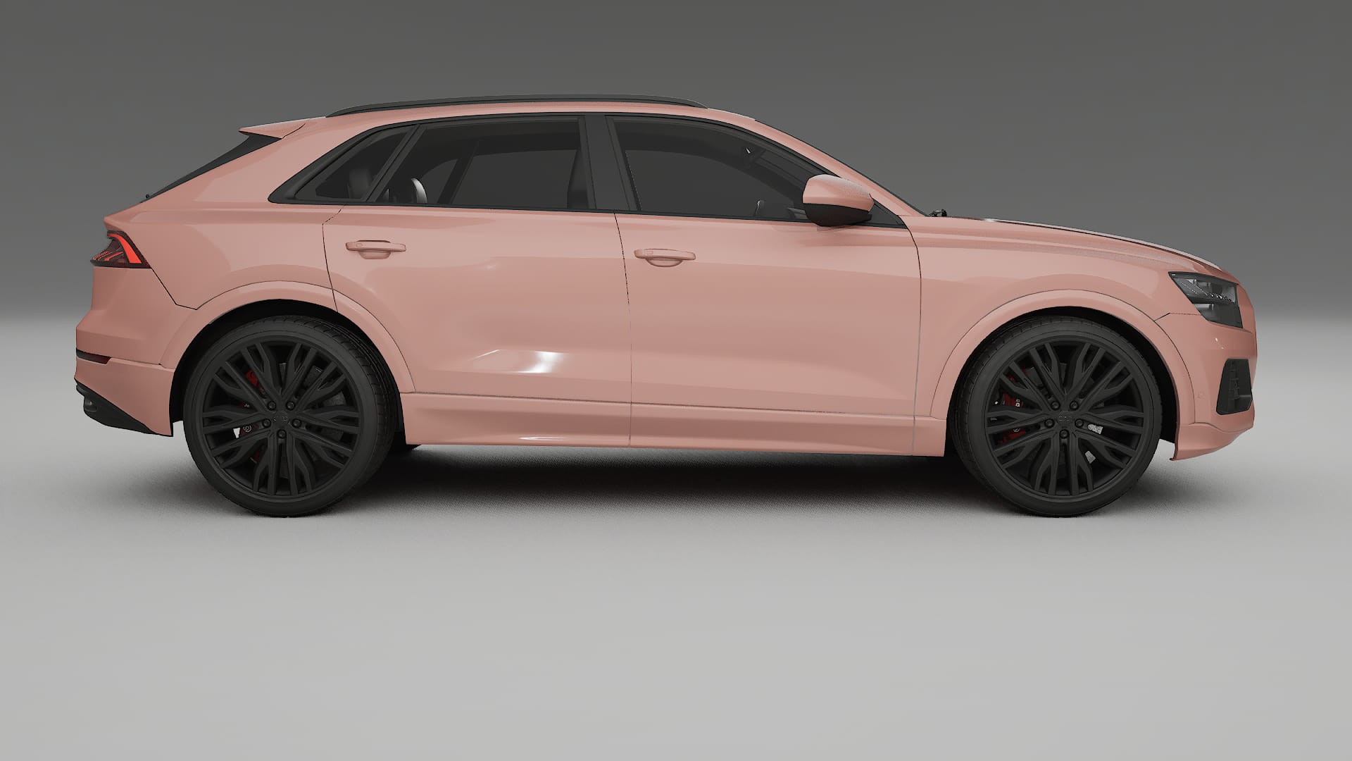 Audi Q8 F1 prefacelift pre-LCI TPU Paint Protection Film | BLUSH Color Change PPF Full Pre-Cut Kit