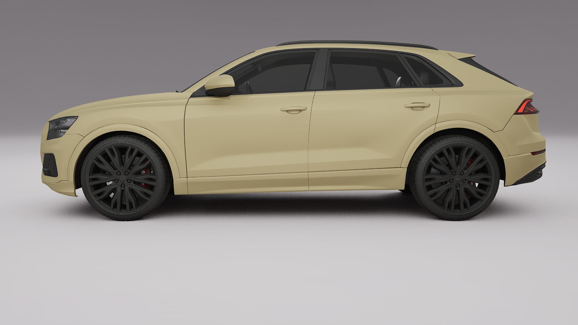 Audi Q8 F1 prefacelift pre-LCI TPU Paint Protection Film | SAND Color Change PPF Full Pre-Cut Kit