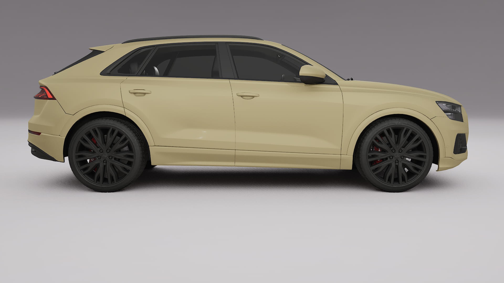 Audi Q8 F1 prefacelift pre-LCI TPU Paint Protection Film | SAND Color Change PPF Full Pre-Cut Kit
