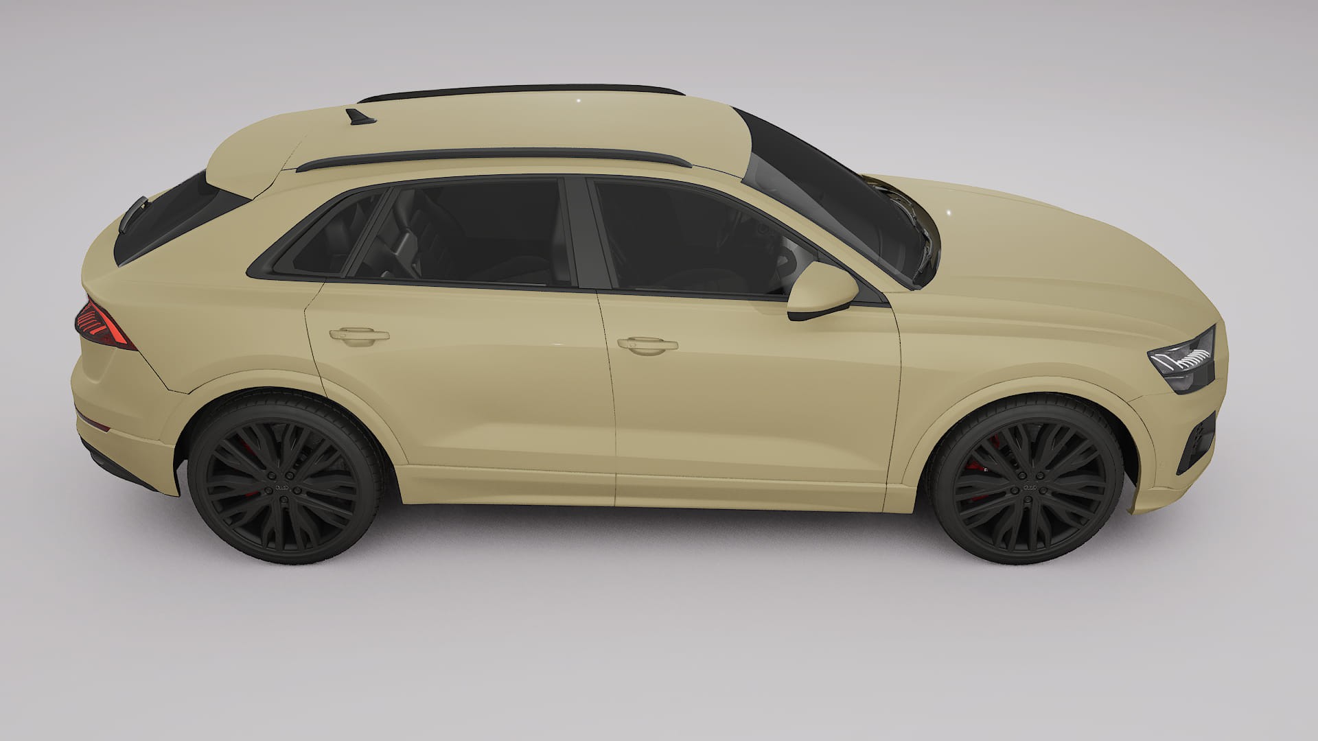 Audi Q8 F1 prefacelift pre-LCI TPU Paint Protection Film | SAND Color Change PPF Full Pre-Cut Kit