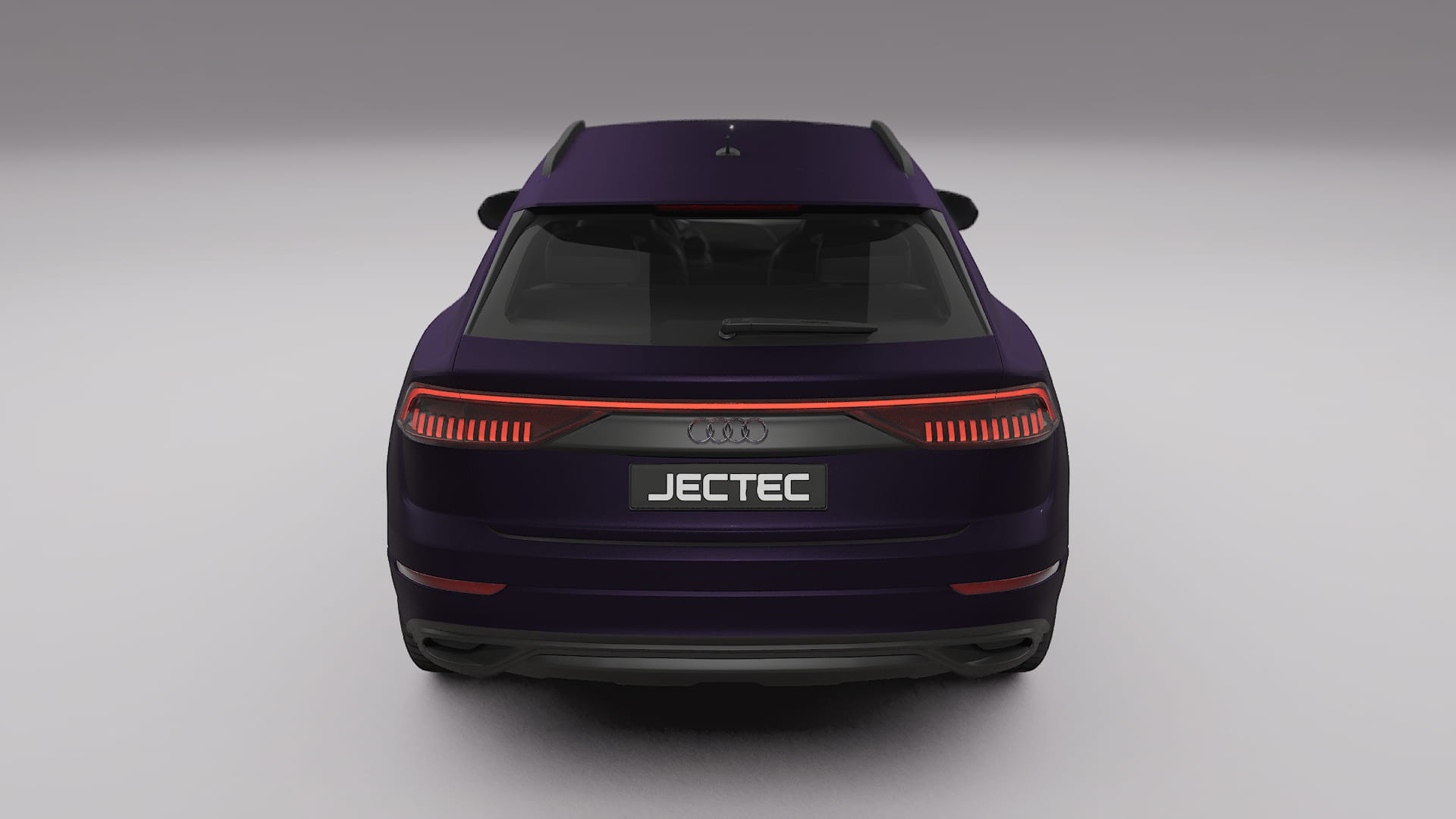 Audi Q8 F1 prefacelift pre-LCI TPU Paint Protection Film | VIOLET Color Change PPF Full Pre-Cut Kit