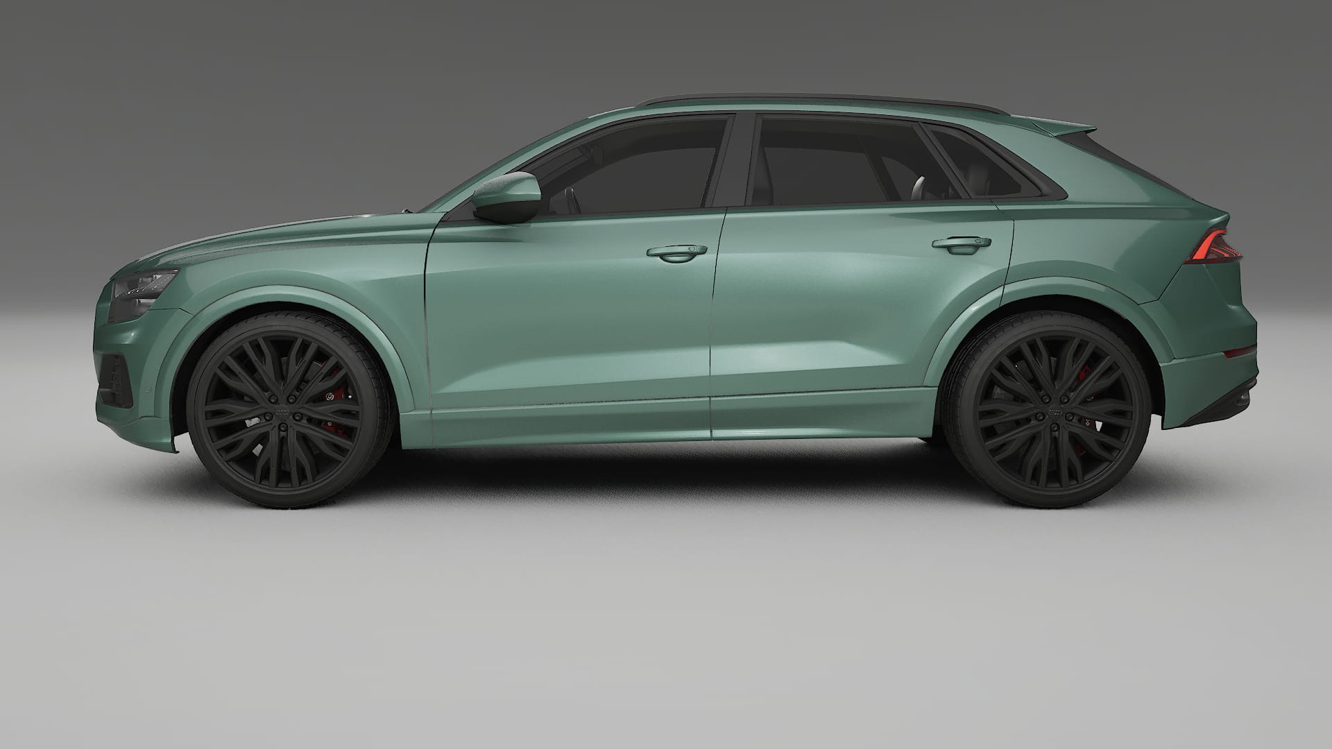 Audi Q8 F1 prefacelift pre-LCI TPU Paint Protection Film | EVERGREEN Color Change PPF Full Pre-Cut Kit