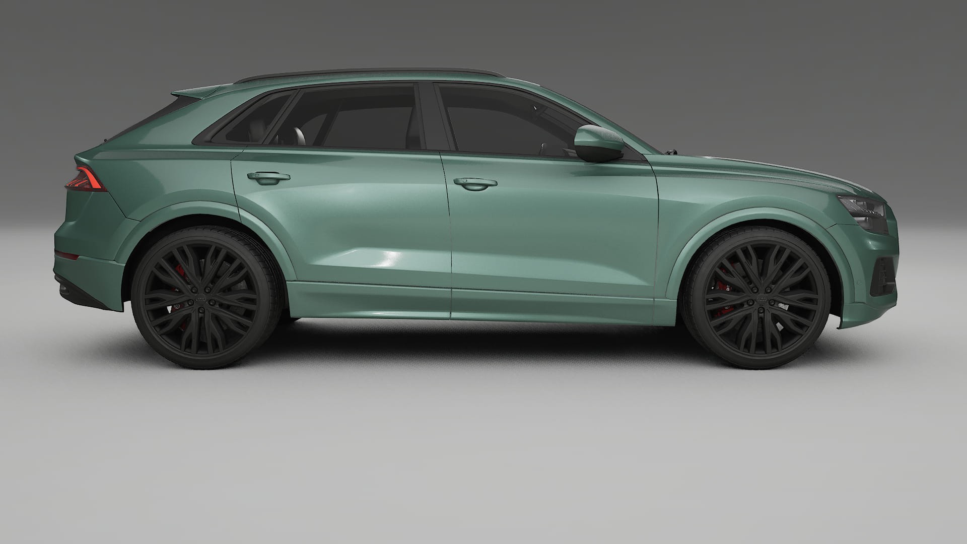 Audi Q8 F1 prefacelift pre-LCI TPU Paint Protection Film | EVERGREEN Color Change PPF Full Pre-Cut Kit