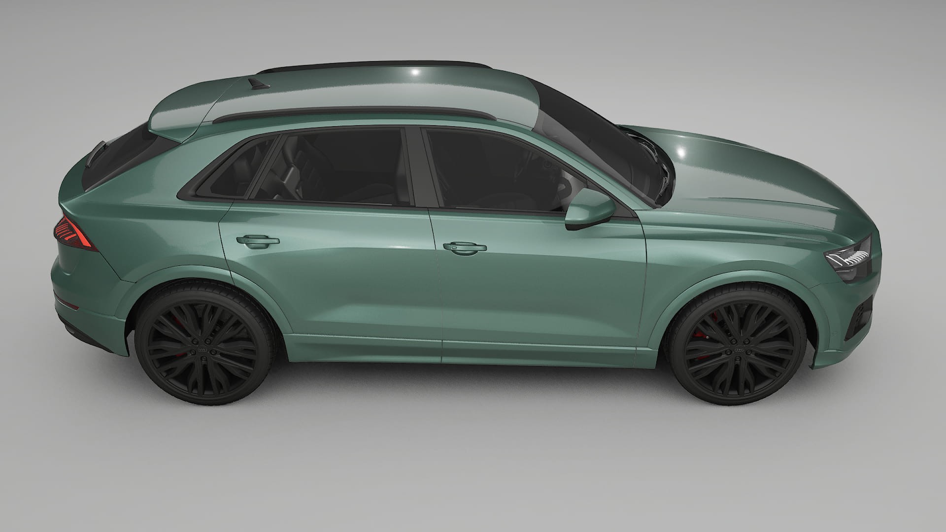 Audi Q8 F1 prefacelift pre-LCI TPU Paint Protection Film | EVERGREEN Color Change PPF Full Pre-Cut Kit